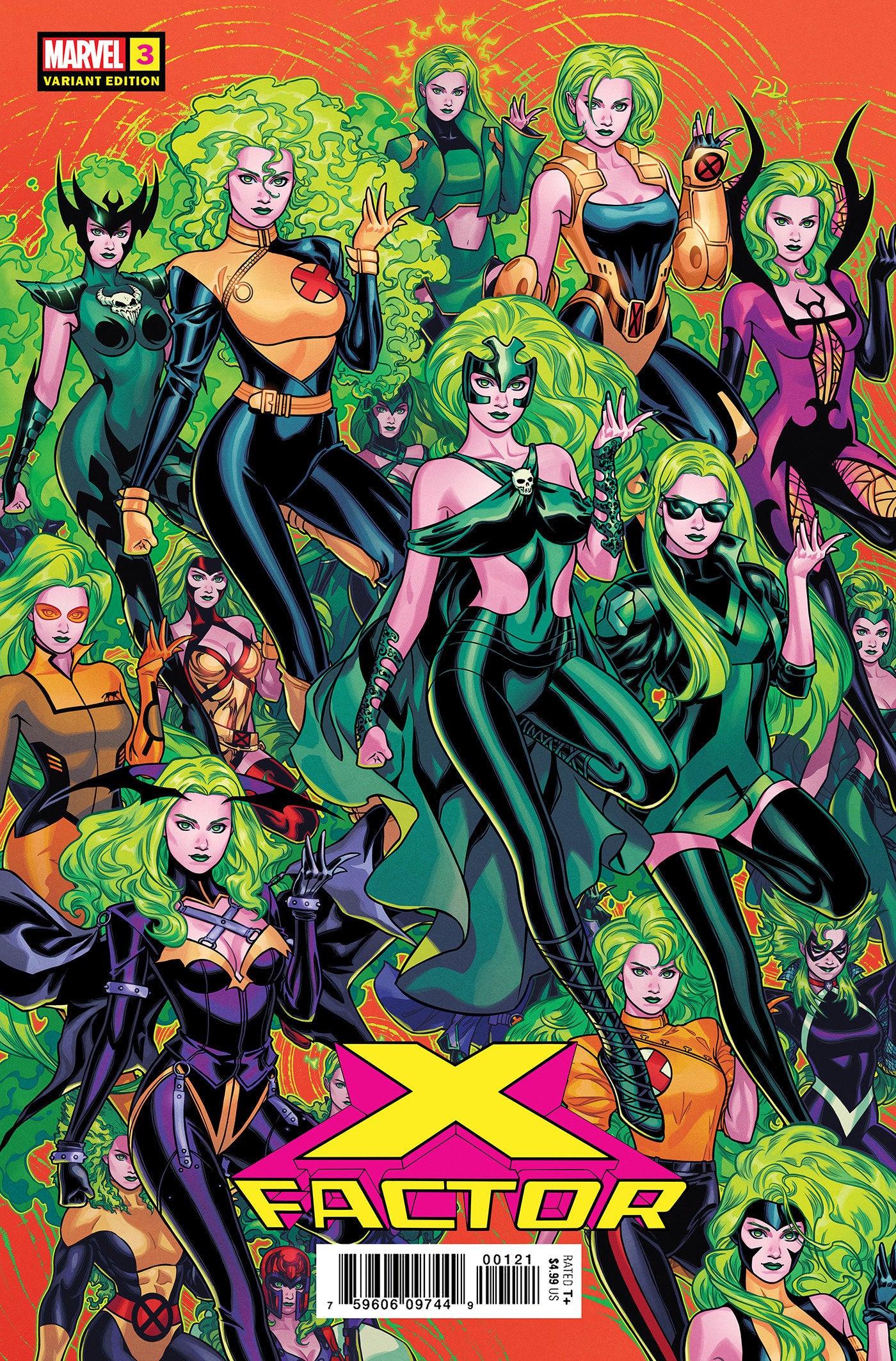 X-FACTOR #3 RUSSELL DAUTERMAN VARIANT - Release Date: 10/23/2024