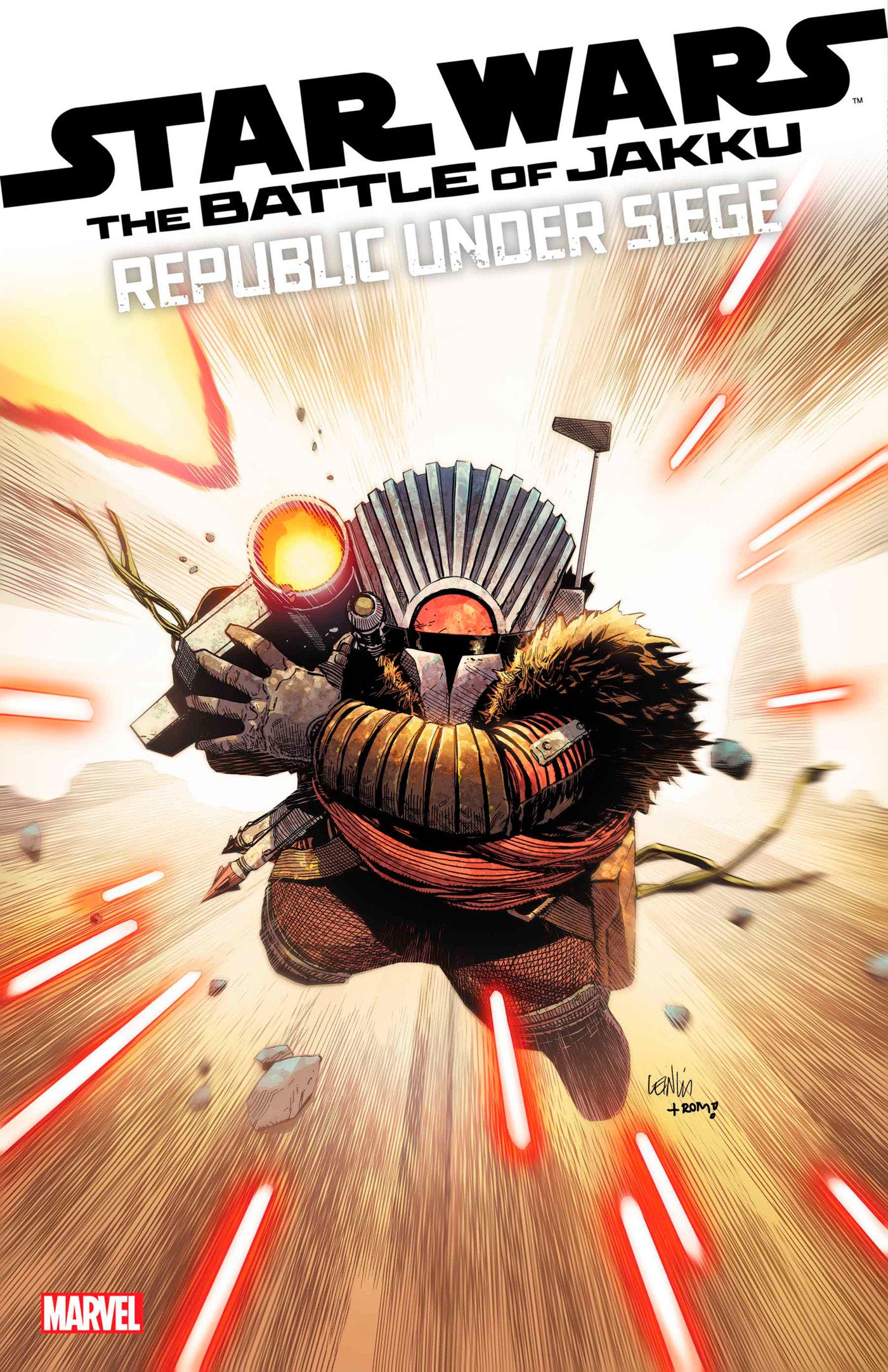 STAR WARS: BATTLE OF JAKKU - REPUBLIC UNDER SIEGE #3 LEINIL YU VARIANT - Release Date: 12/4/24