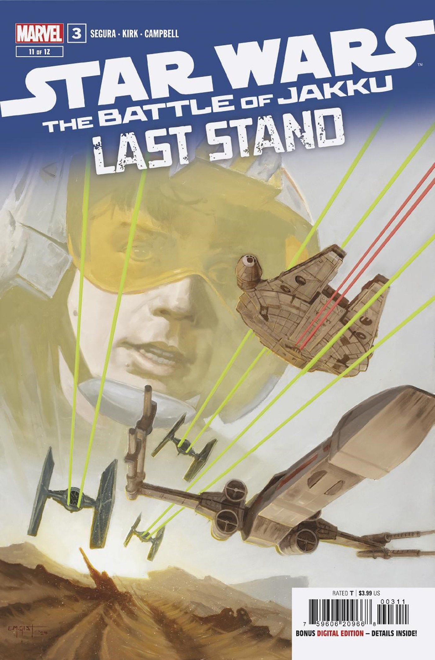 STAR WARS: BATTLE OF JAKKU - LAST STAND #3 - Release Date: 1/15/25