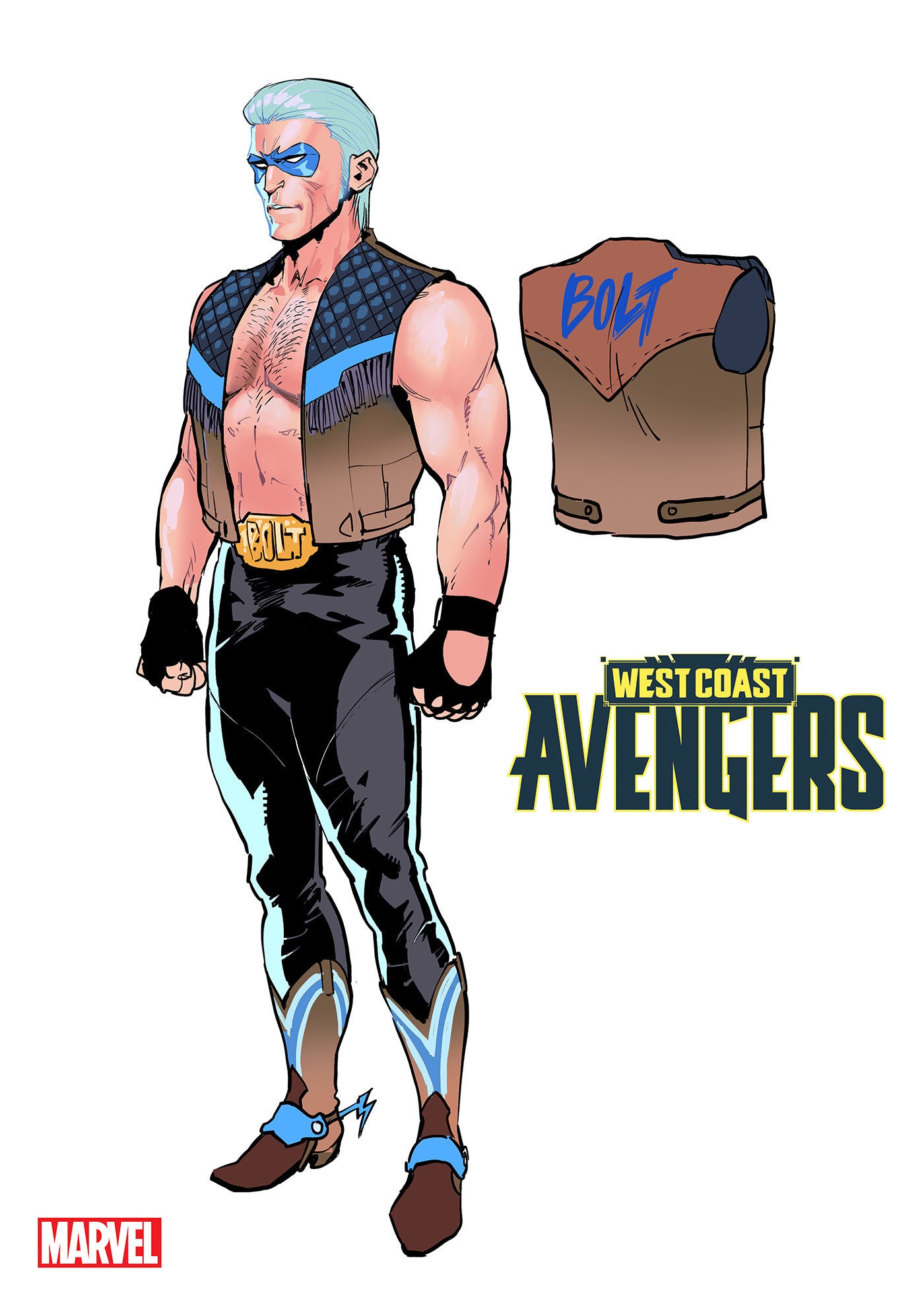 1:10 WEST COAST AVENGERS #1 DANNY KIM DESIGN VARIANT - Release Date: 11/27/24