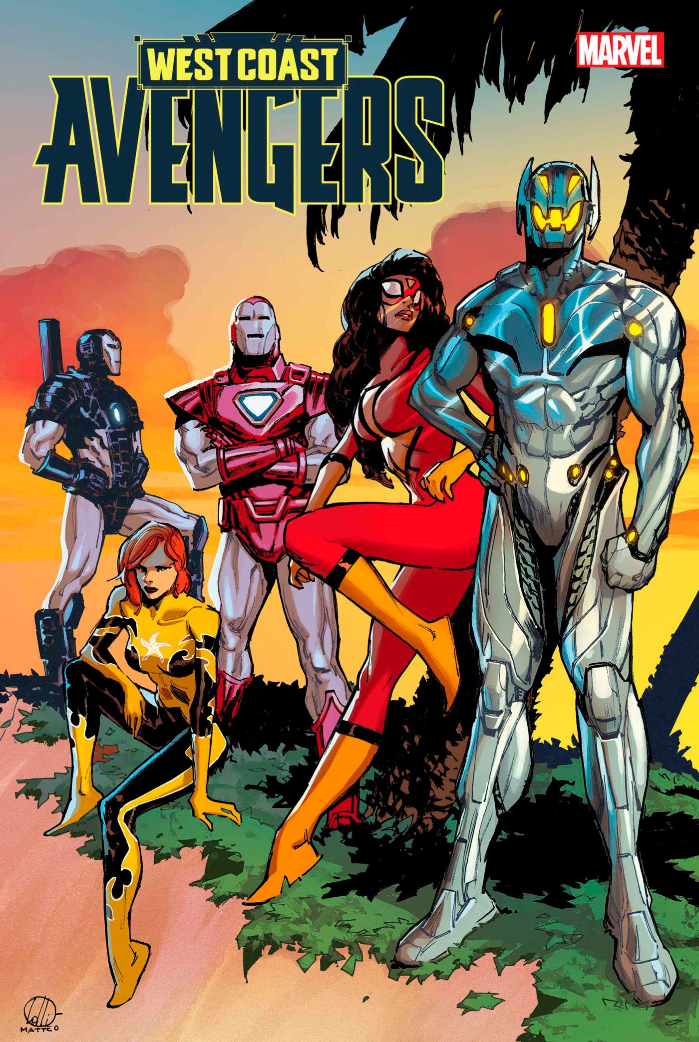 WEST COAST AVENGERS #3 MATTEO LOLLI VARIANT - Release Date: 1/29/25