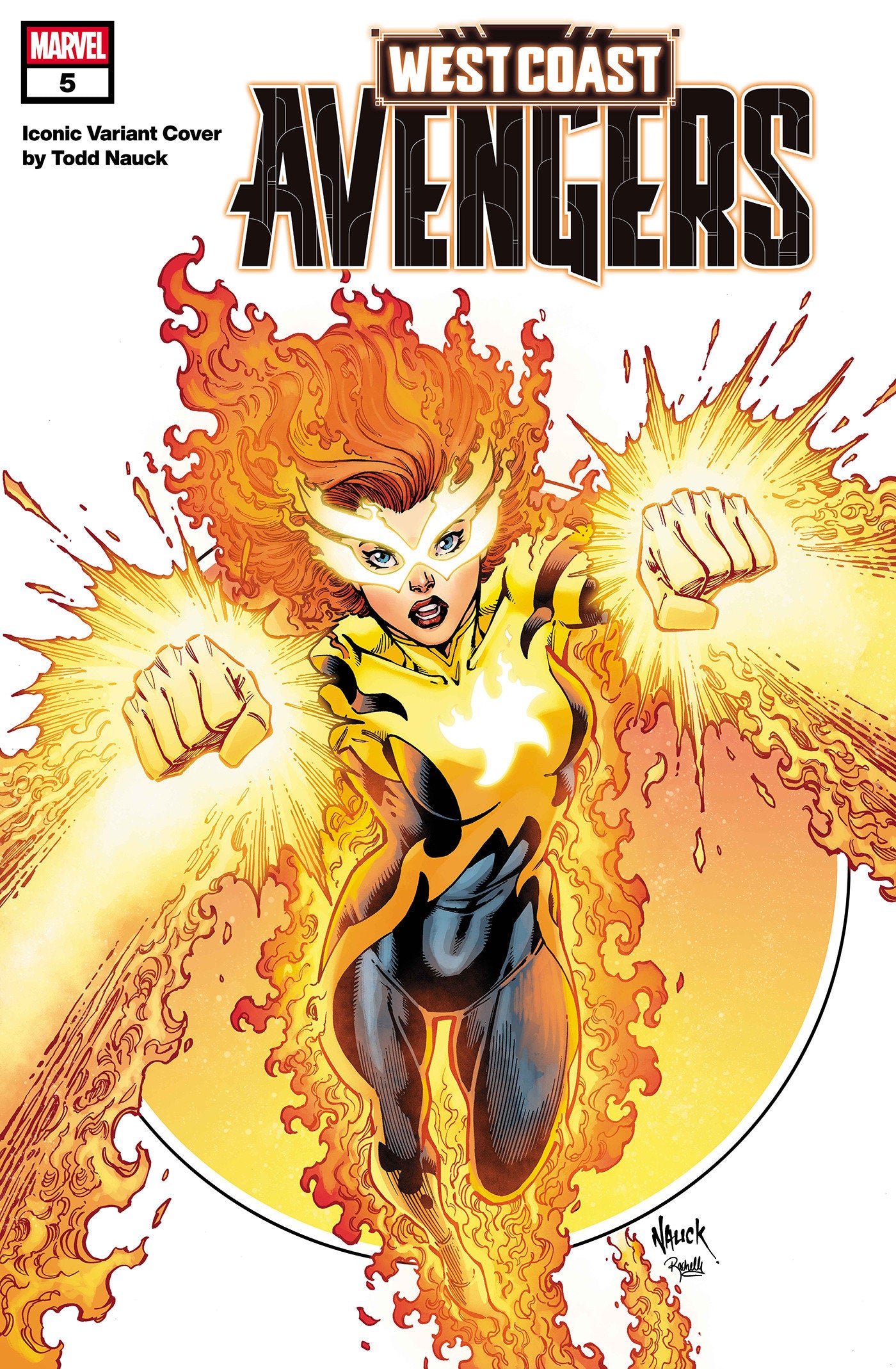 WEST COAST AVENGERS #5 TODD NAUCK ICONIC VARIANT - Release Date: 3/12/25