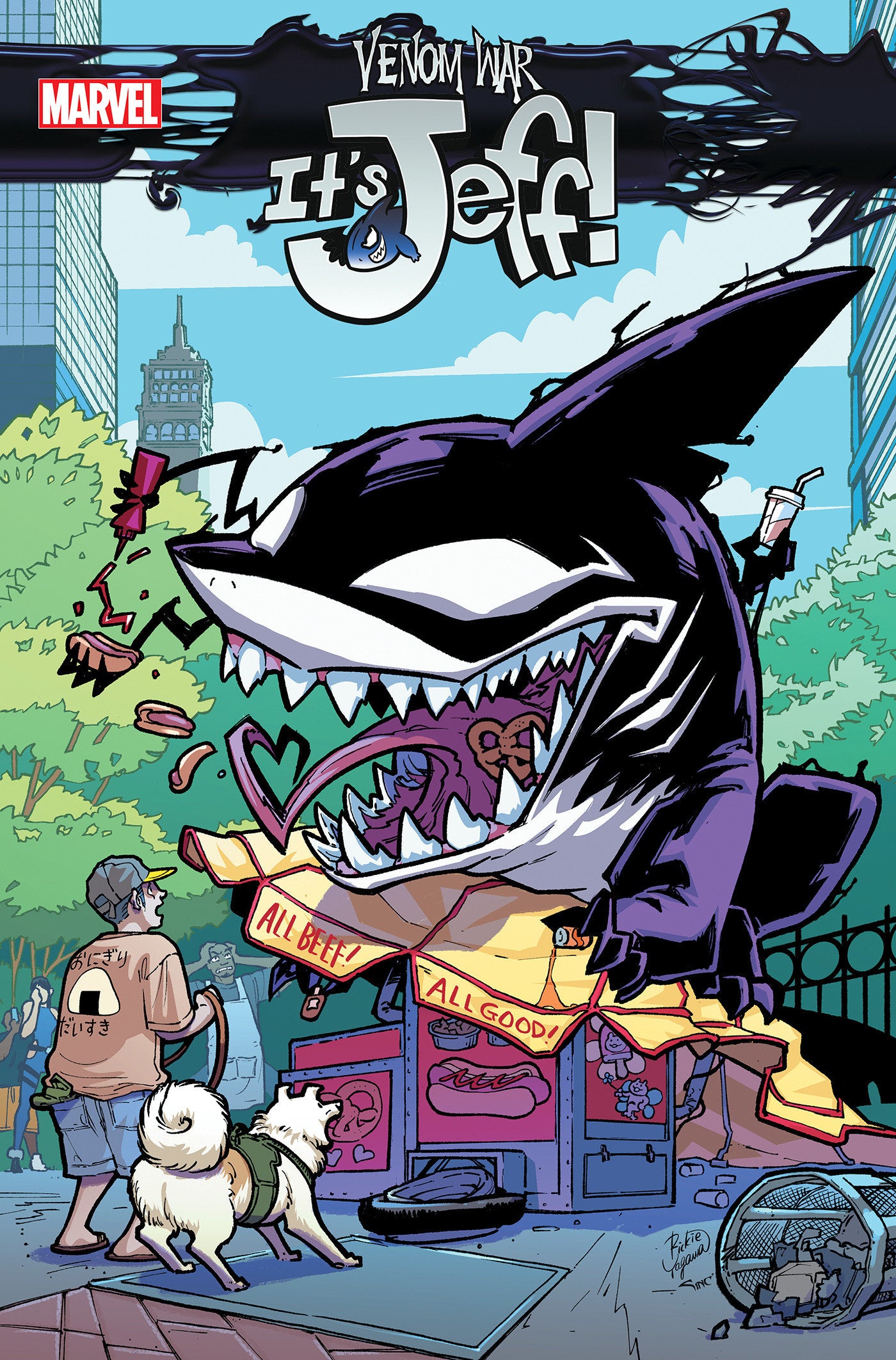 1:25 VENOM WAR: IT'S JEFF #1 RICKIE YAGAWA VARIANT - Release Date: 11/20/24