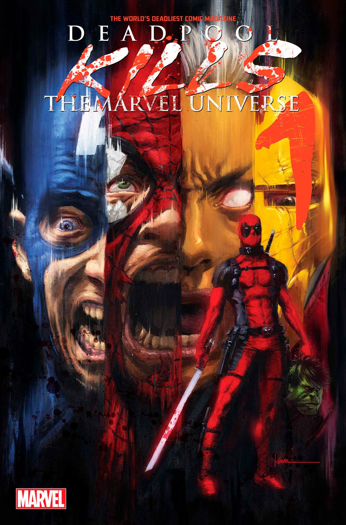 DEADPOOL KILLS THE MARVEL UNIVERSE #1 FACSIMILE EDITION - Release Date: 6/12/24