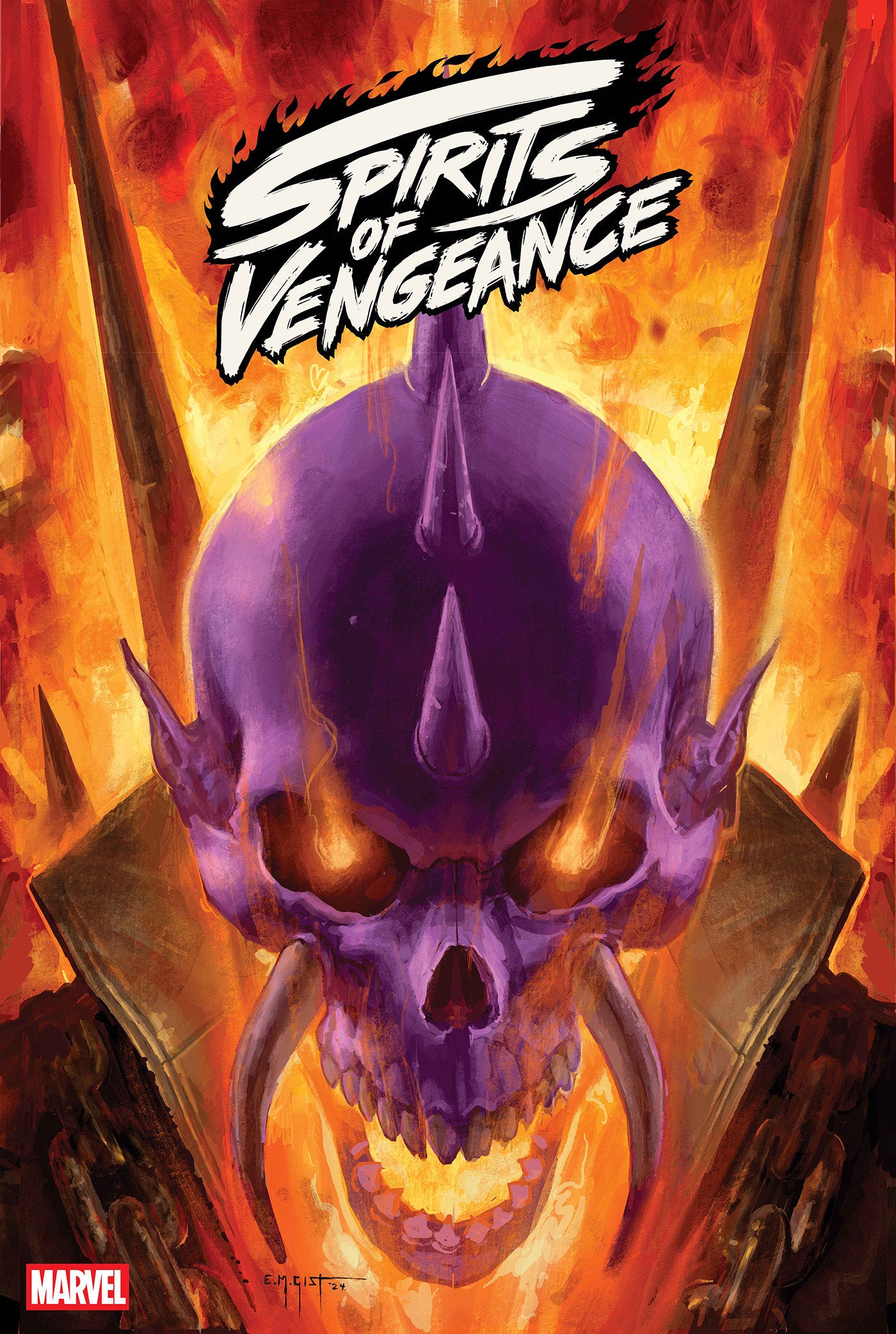 SPIRITS OF VENGEANCE #6 E.M. GIST VARIANT - Release Date: 2/5/25