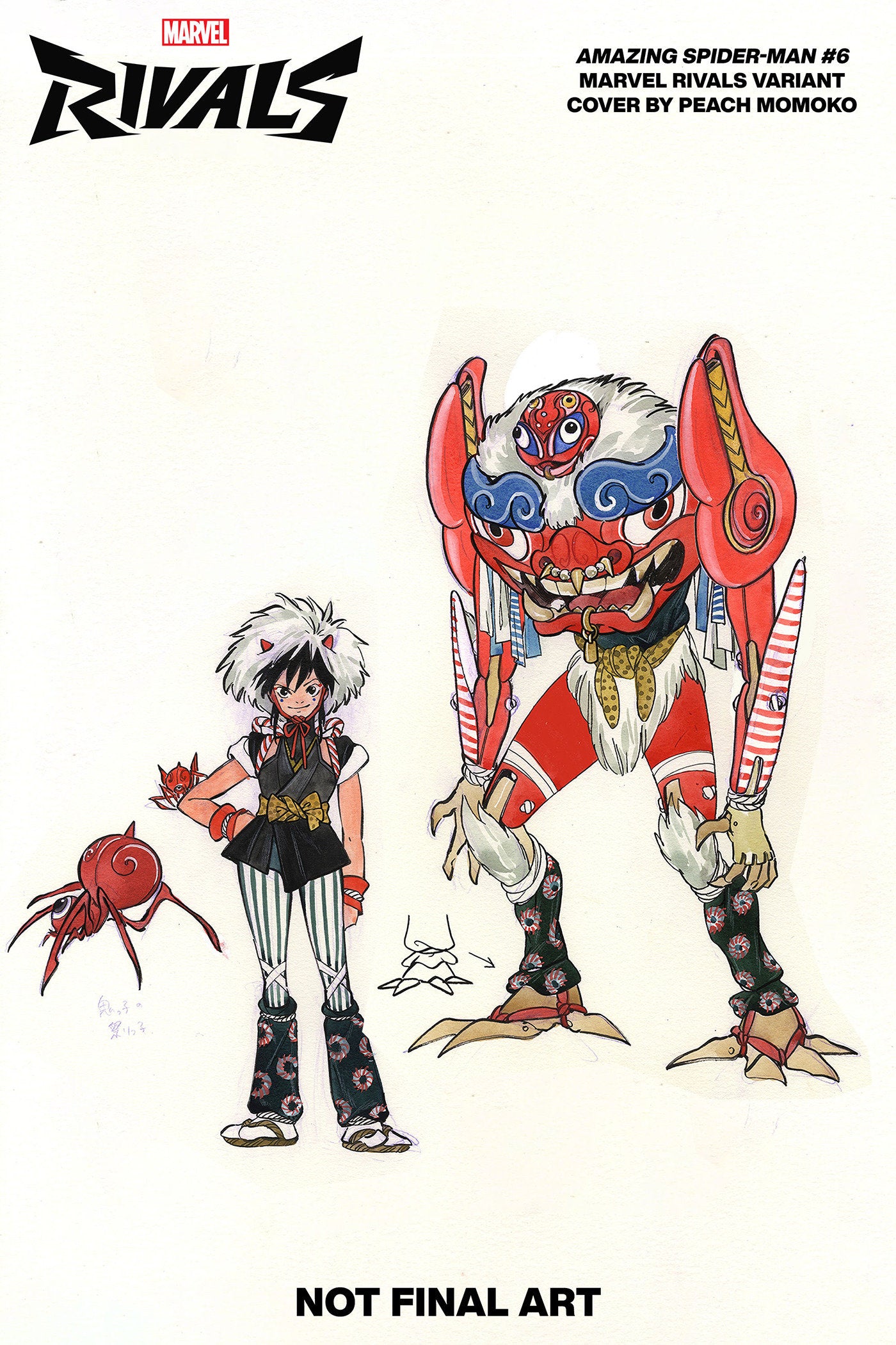 AMAZING SPIDER-MAN #6 PEACH MOMOKO MARVEL RIVALS VARIANT - Release Date: 6/18/25