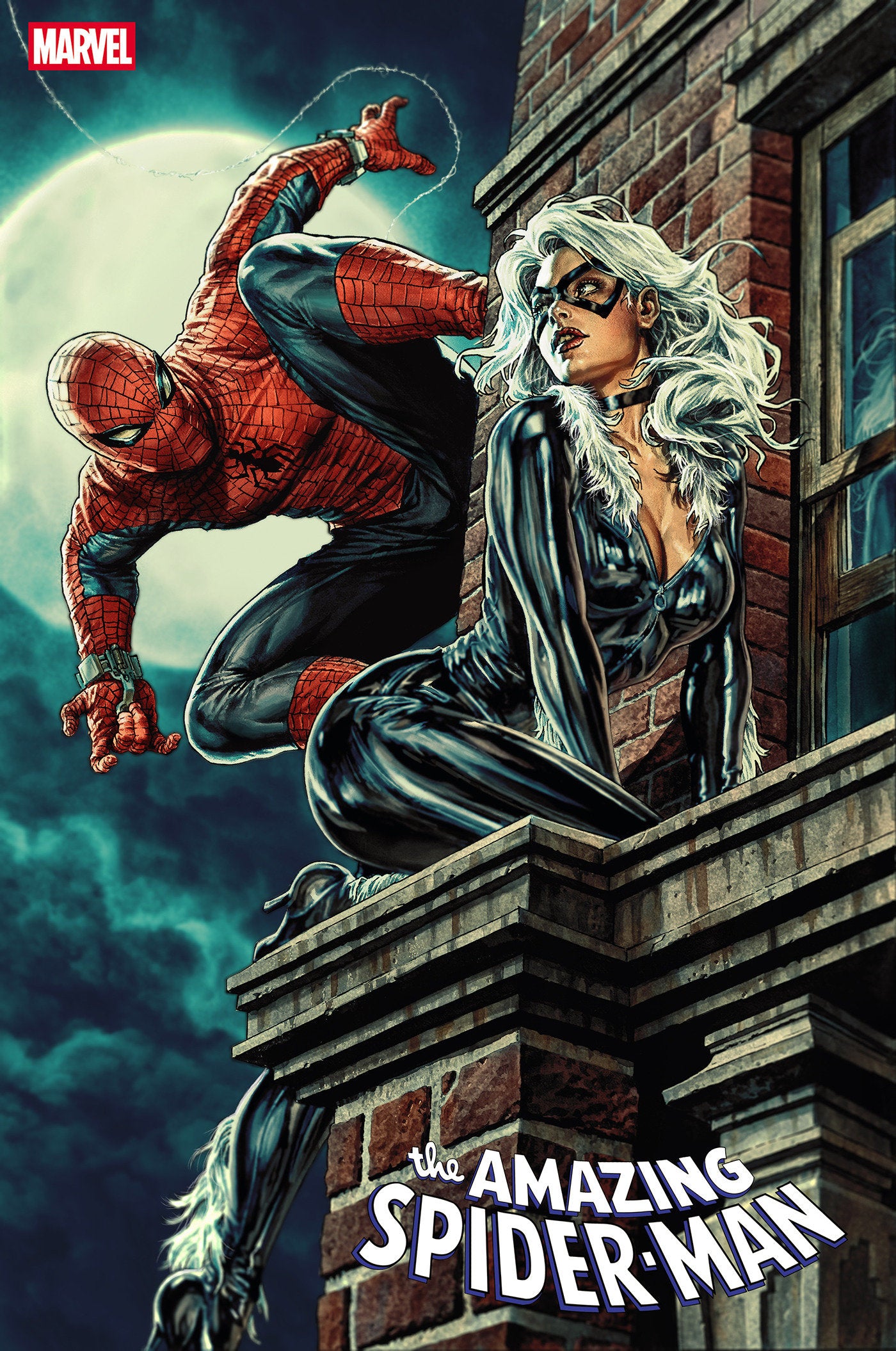 AMAZING SPIDER-MAN #7 LEE BERMEJO BLACK CAT VARIANT - Release Date: 7/2/25