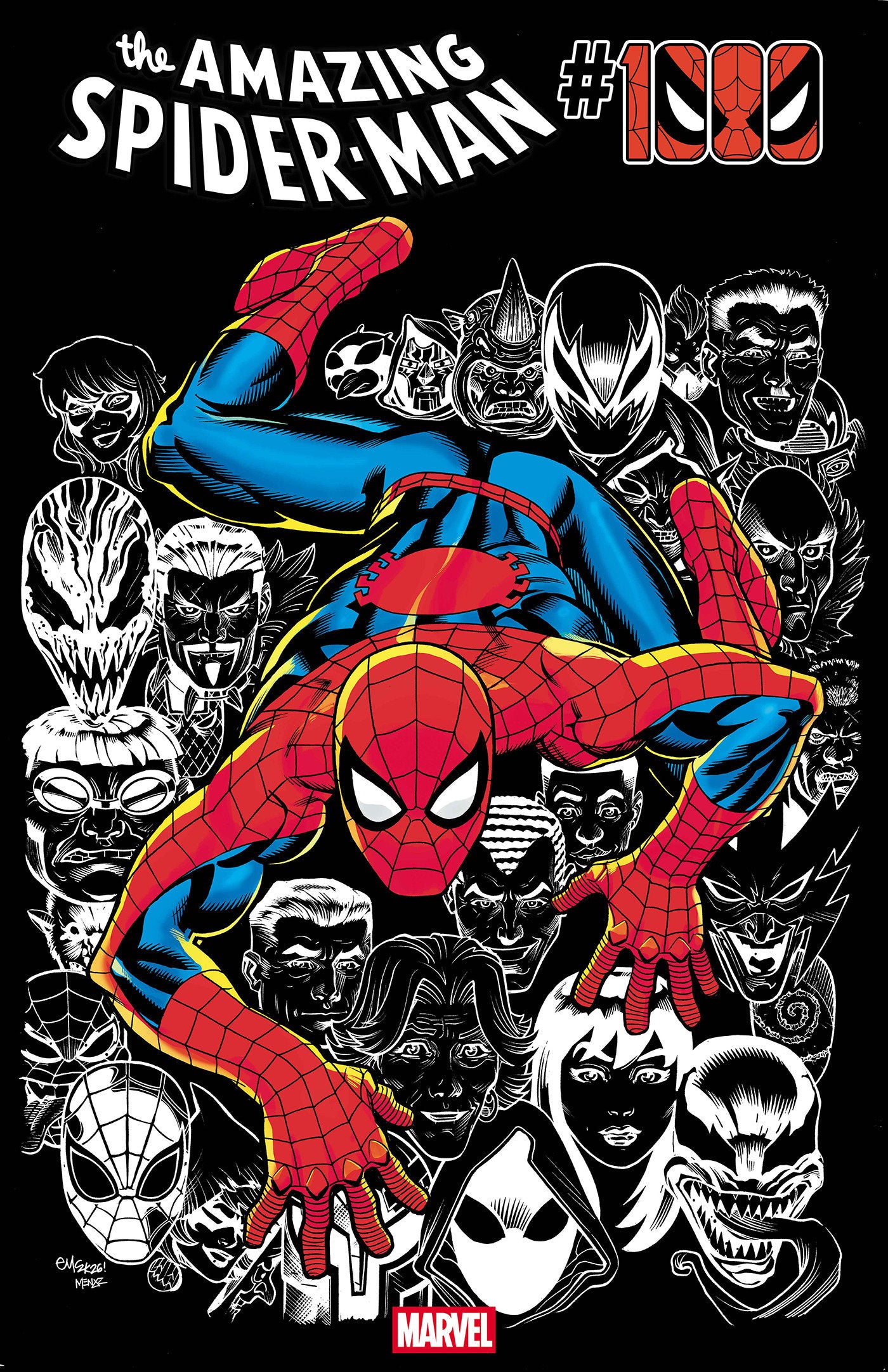 AMAZING SPIDER-MAN #1000 ED MCGUINNESS FOIL VARIANT ISBN: 75960621001503631 - FOC DATE: 7/12/26 - Release Date: 9/16/26