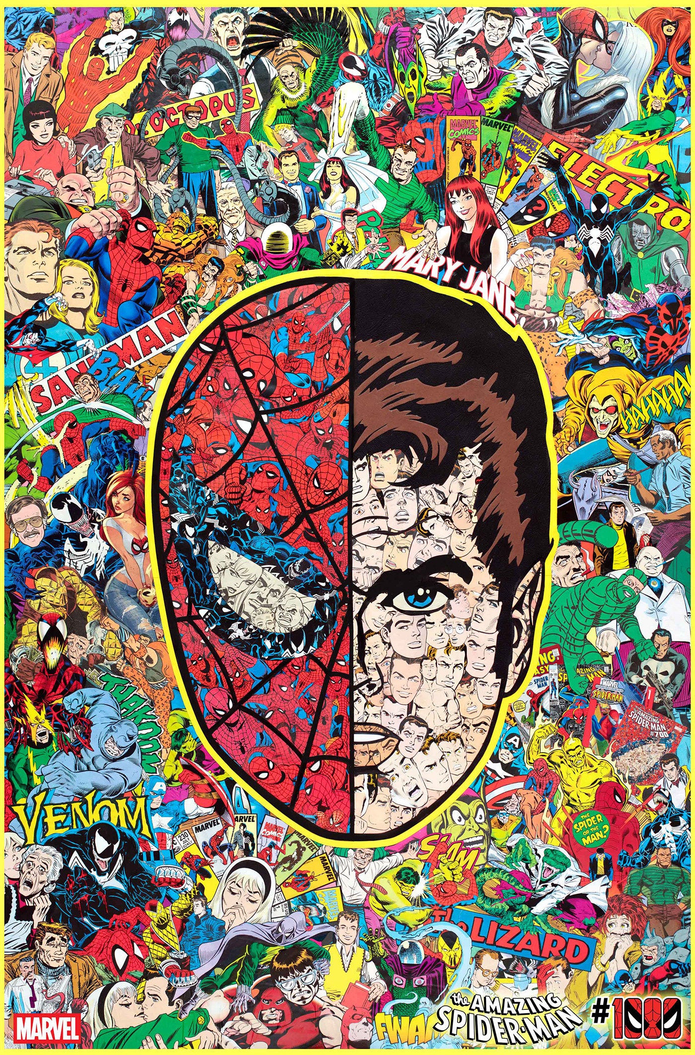 AMAZING SPIDER-MAN #1000 MR. GARCIN VARIANT ISBN: 75960621001503671 - FOC DATE: 7/12/26 - Release Date: 9/16/26