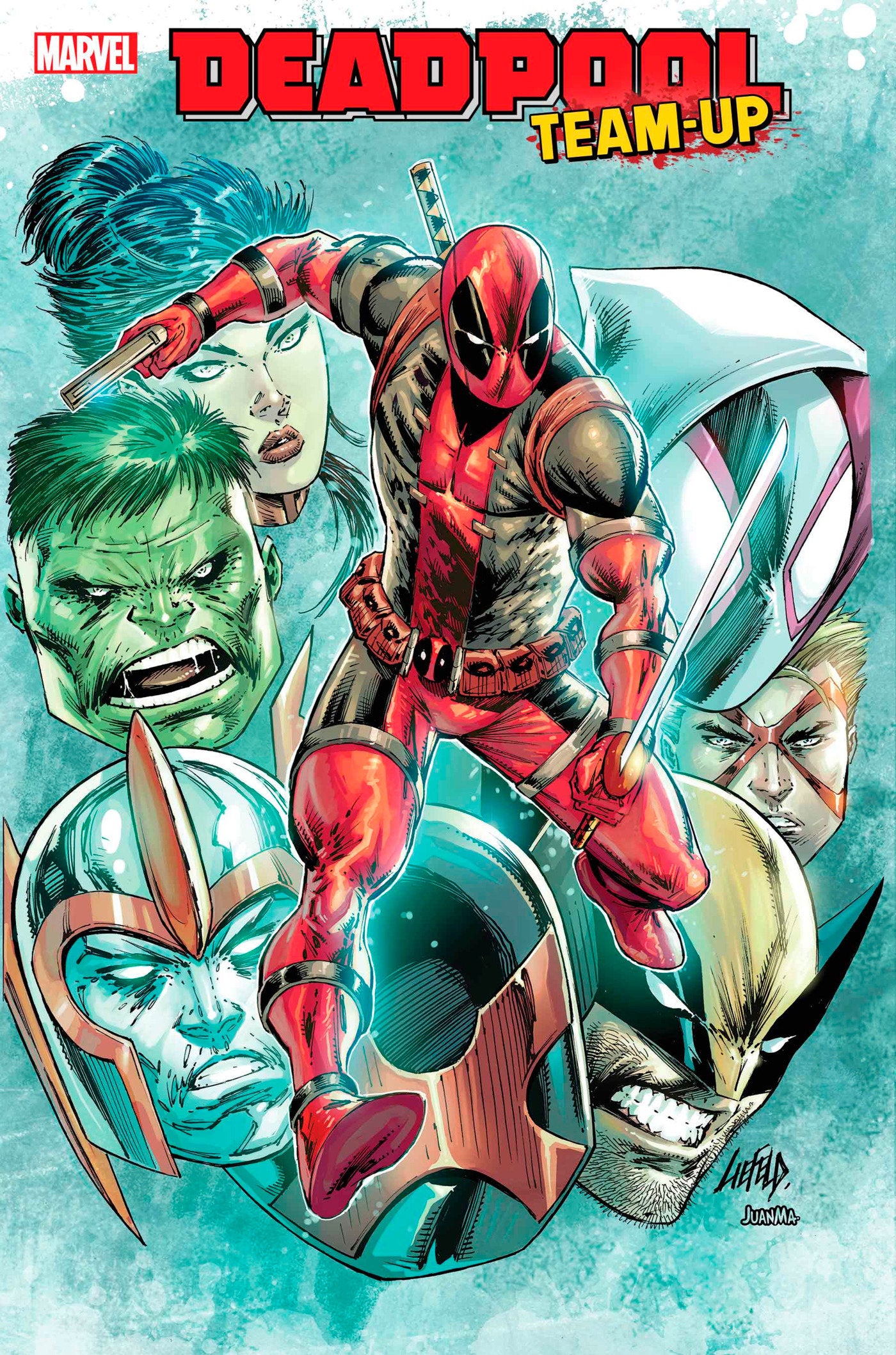 DEADPOOL TEAM-UP #1 ROB LIEFELD FOIL VARIANT - Release Date: 8/28/24