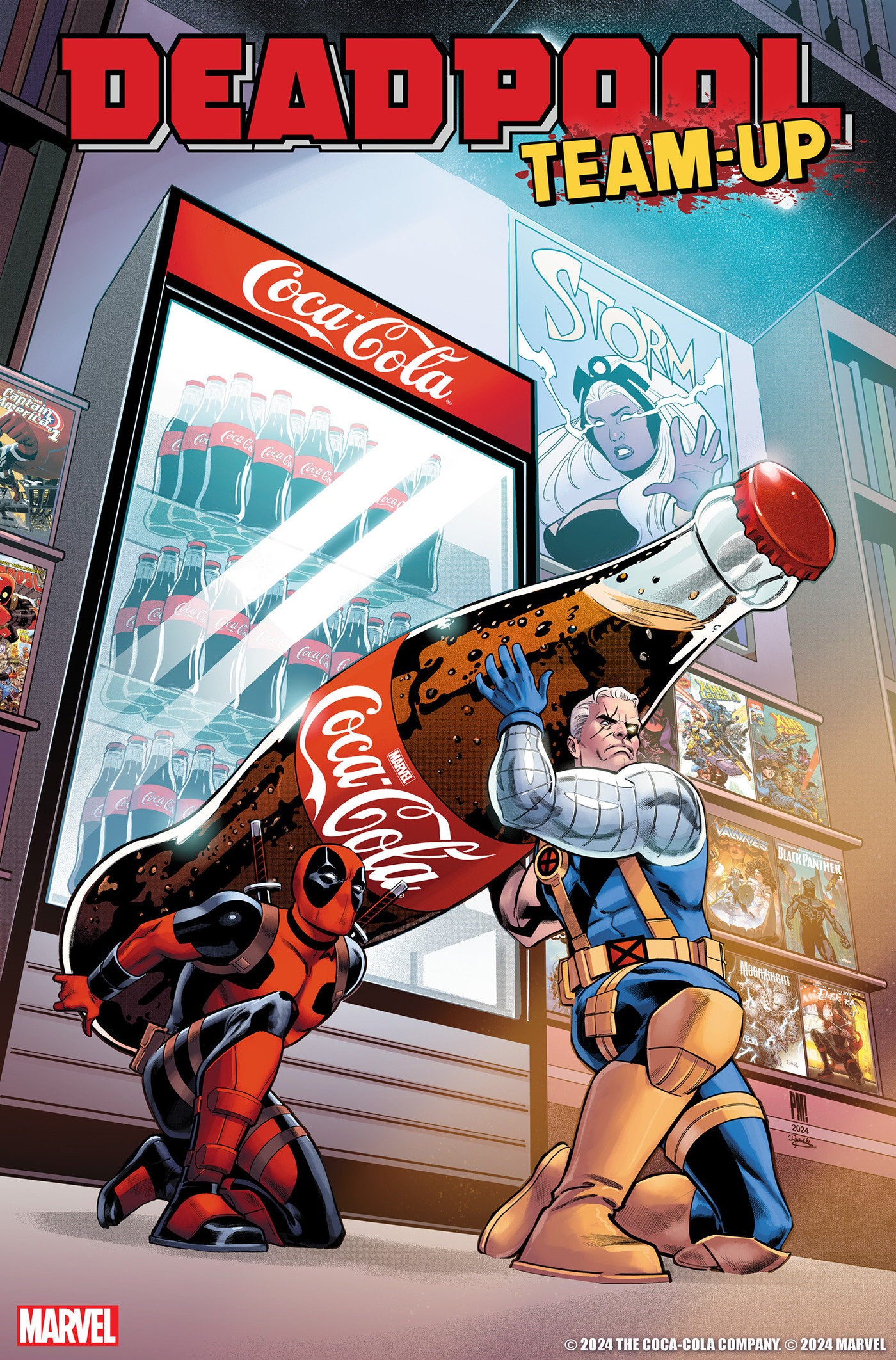 DEADPOOL TEAM-UP #1 PACO MEDINA MARVEL & COCA-COLA VARIANT - Release Date: 8/28/24