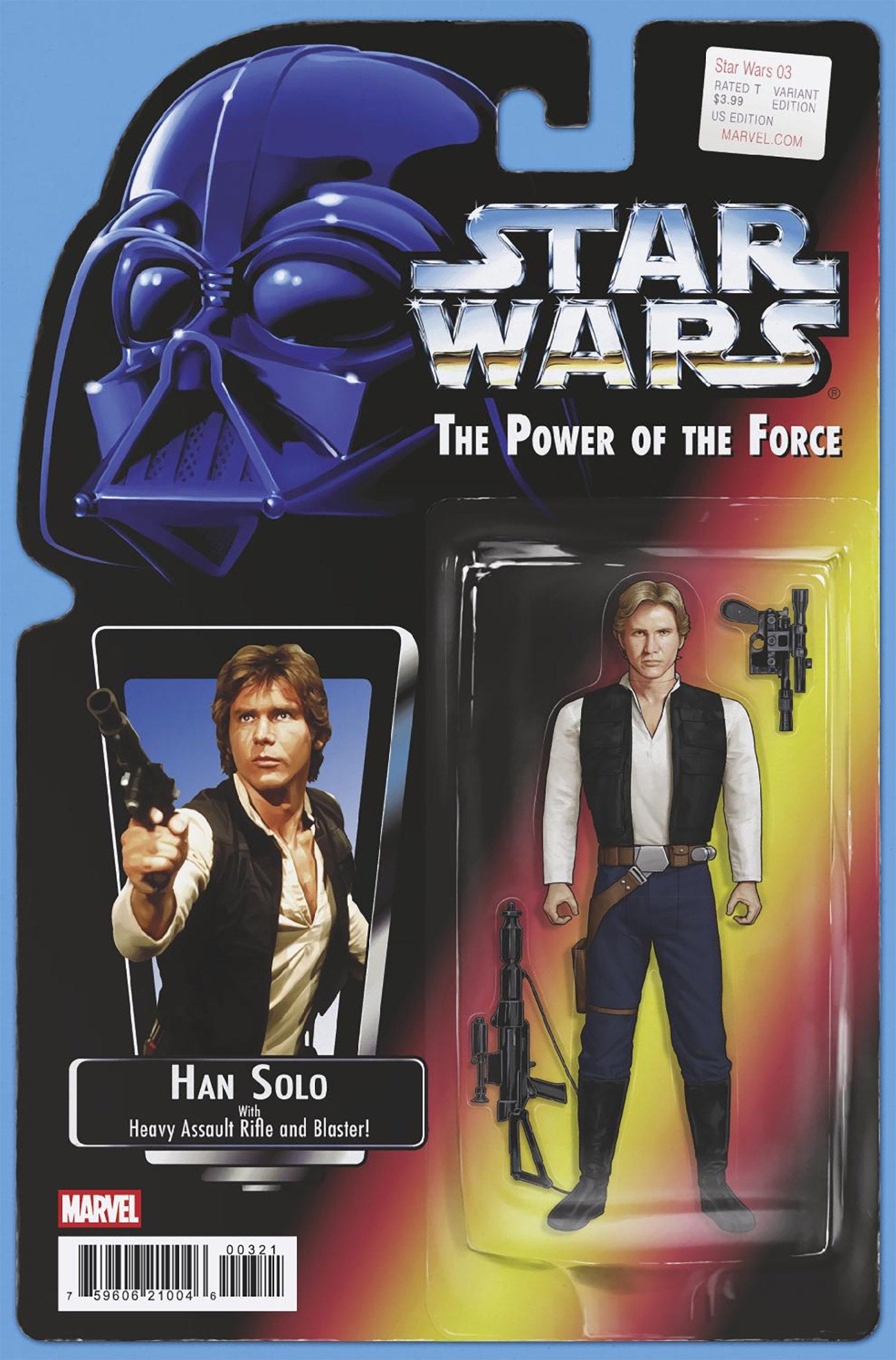 STAR WARS #3 JOHN TYLER CHRISTOPHER ACTION FIGURE VARIANT - ISBN: 75960621004600321 - Release Date: 7/16/25