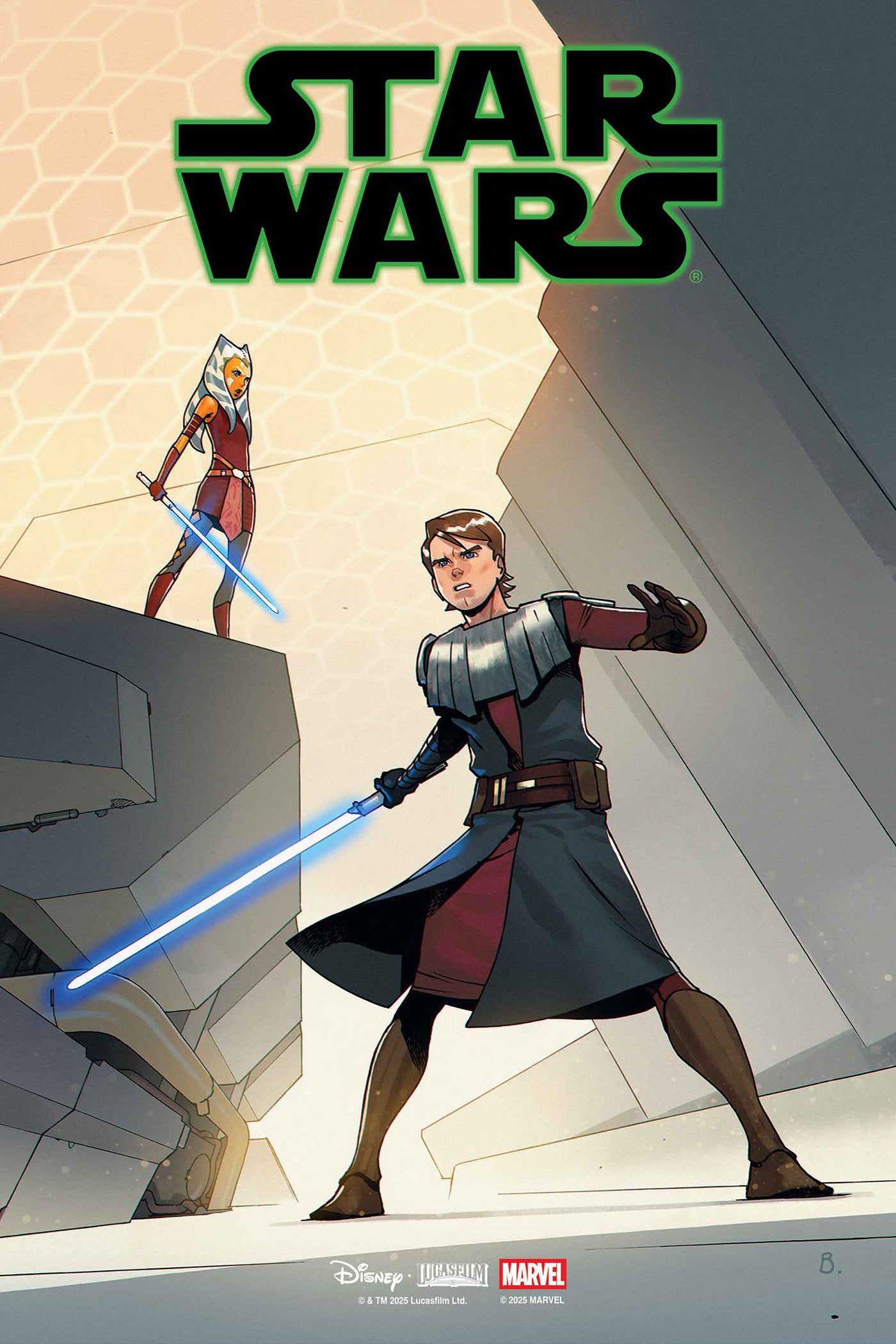 STAR WARS #6 BENGAL AHSOKA & ANAKIN JEDI KNIGHTS VARIANT - 10/1/25 - ISBN: 75960621004600631