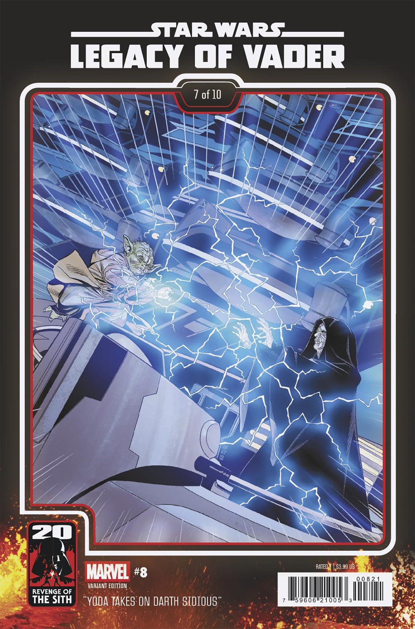 STAR WARS: LEGACY OF VADER #8 CHRIS SPROUSE REVENGE OF THE SITH 20TH ANNIVERSARY VARIANT - 9/3/25 - Release Date: 9/3/25