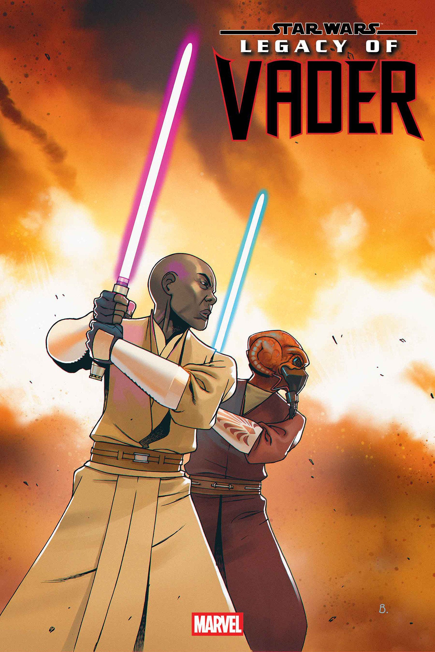 STAR WARS: LEGACY OF VADER #11 BENGAL PLO KOON & MACE WINDU JEDI KNIGHTS VARIANT ISBN: 75960621005301121 - Release Date: 12/3/25