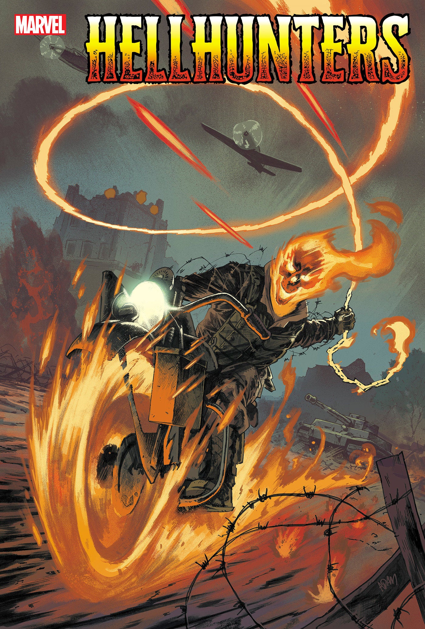 HELLHUNTERS #1 ADAM GORHAM VARIANT - Release Date: 12/25/24