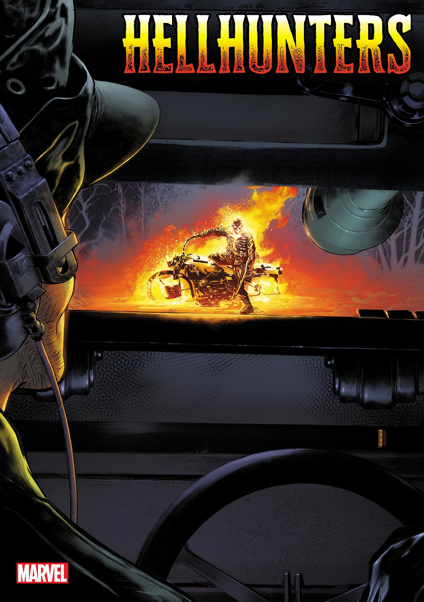 HELLHUNTERS #1 DAVID BALDEON WINDOWSHADES VARIANT - Release Date: 12/25/24