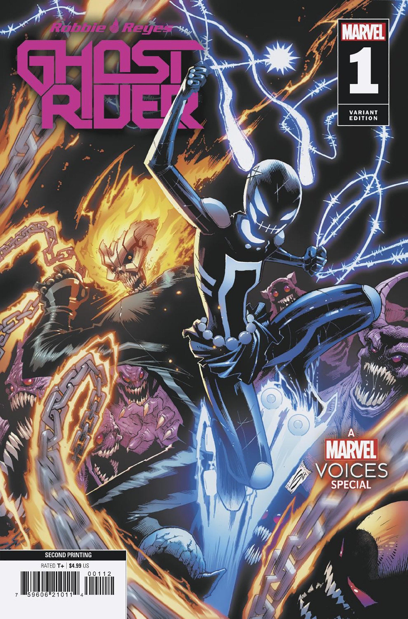 GHOST RIDER: ROBBIE REYES SPECIAL #1 GERARDO SANDOVAL 2ND PRINTING VARIANT - Release Date: 11/27/24