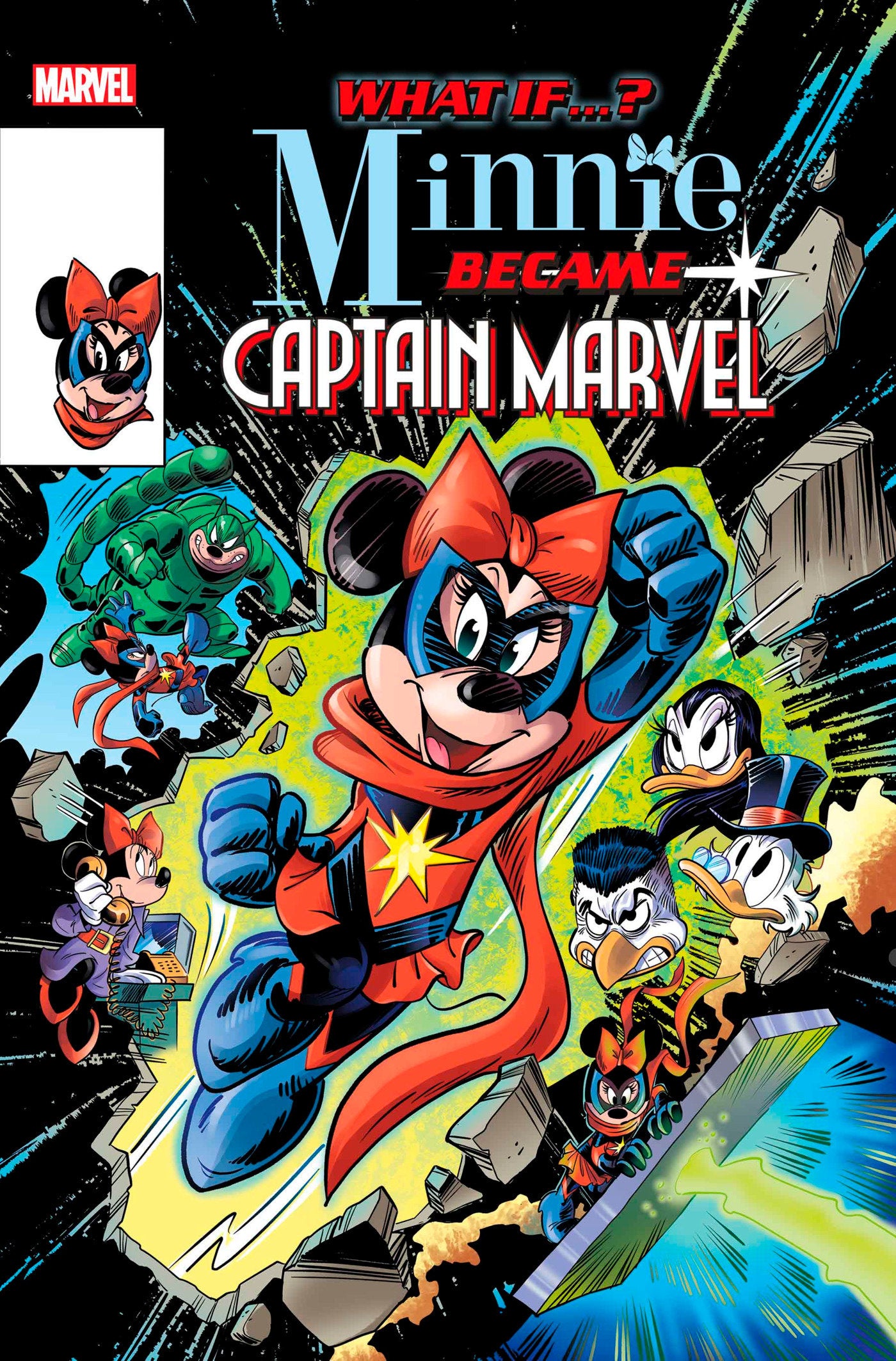 MARVEL & DISNEY: WHAT IF...? MINNIE BECAME CAPTAIN MARVEL #1 - Release Date: 11/20/24