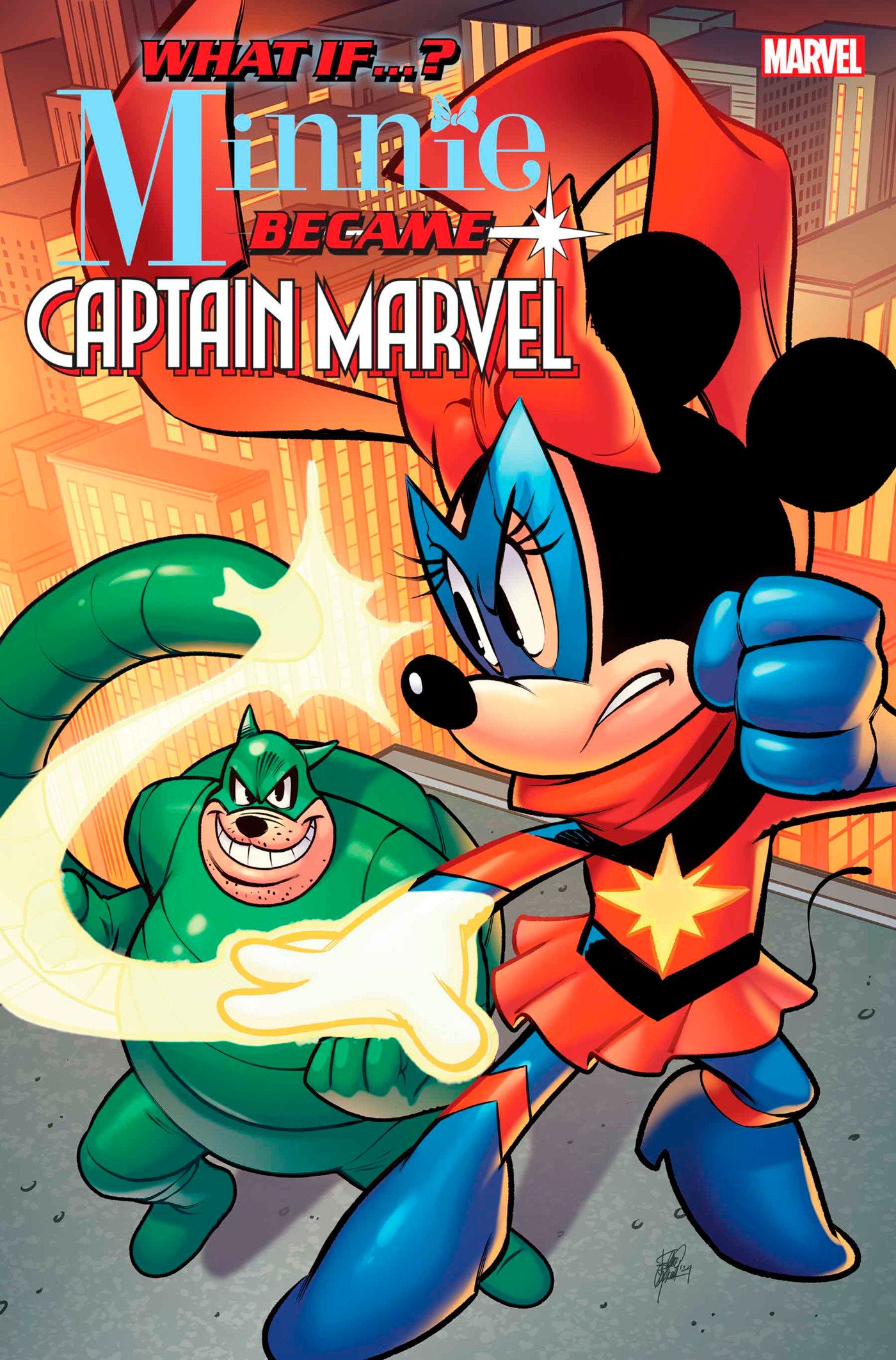 MARVEL & DISNEY: WHAT IF...? MINNIE BECAME CAPTAIN MARVEL #1 ELENA CASAGRANDE VA RIANT - Release Date: 11/20/24