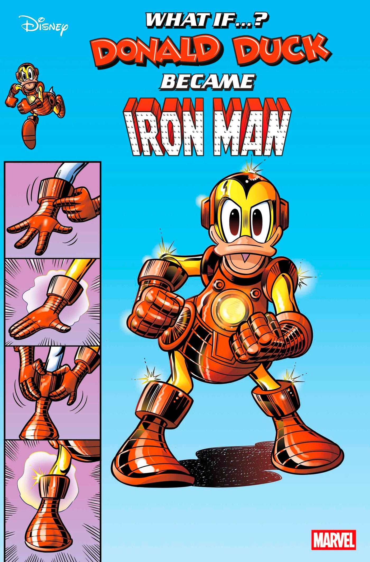MARVEL & DISNEY: WHAT IF...? DONALD DUCK BECAME IRON MAN #1 - Release Date: 05/28/2025