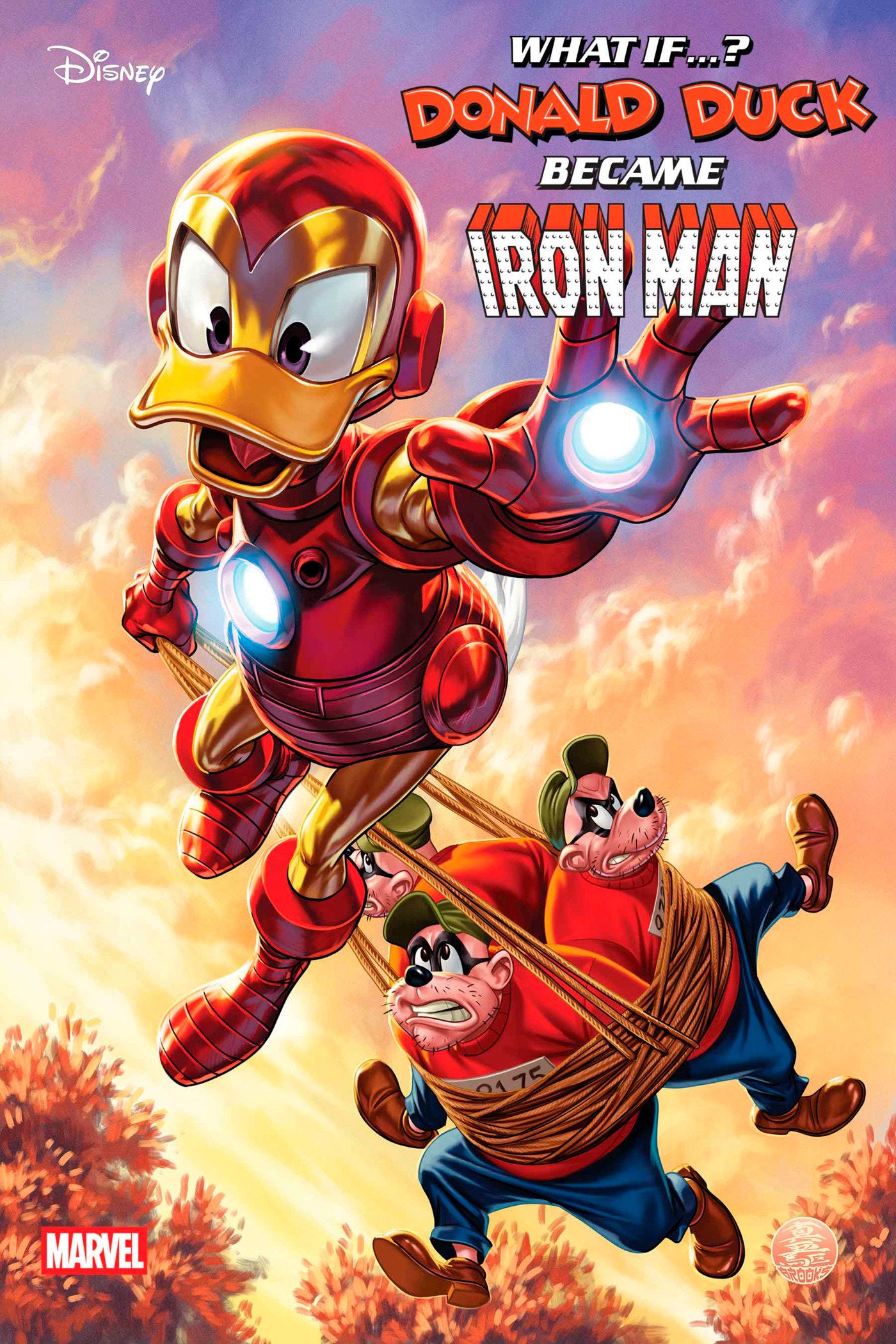 MARVEL & DISNEY: WHAT IF...? DONALD DUCK BECAME IRON MAN #1 MARK BROOKS VARIANT - Release Date: 05/28/2025