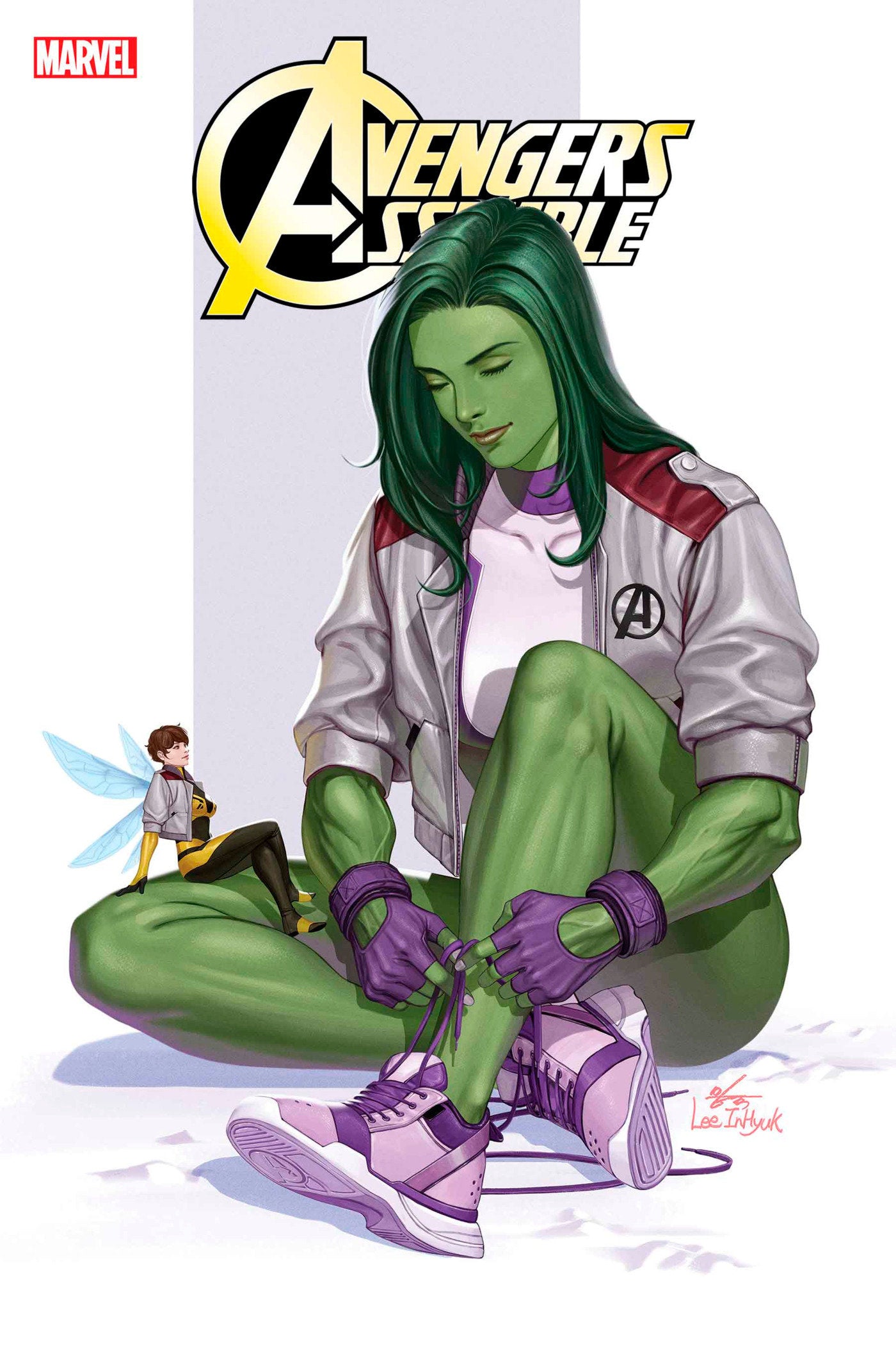 AVENGERS ASSEMBLE #3 INHYUK LEE AVENGERS JACKET VARIANT - Release Date: 11/20/24