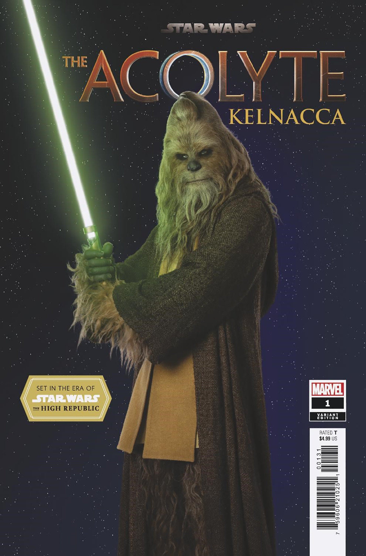 STAR WARS: THE ACOLYTE - KELNACCA #1 TV VARIANT - Release Date: 9/4/24