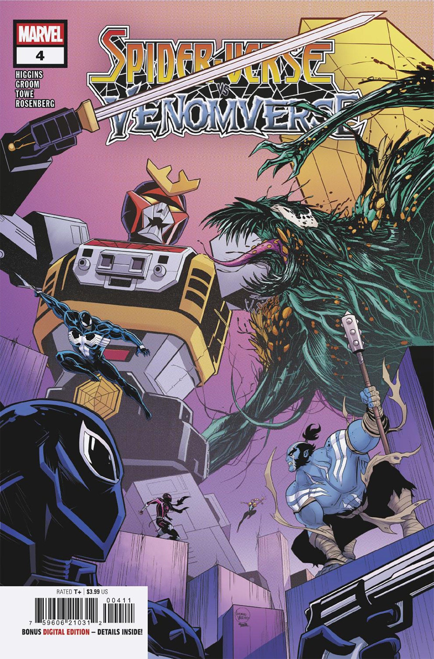 SPIDER-VERSE VS. VENOMVERSE #4 - ISBN: 75960621031200411 - Release Date: 8/27/25