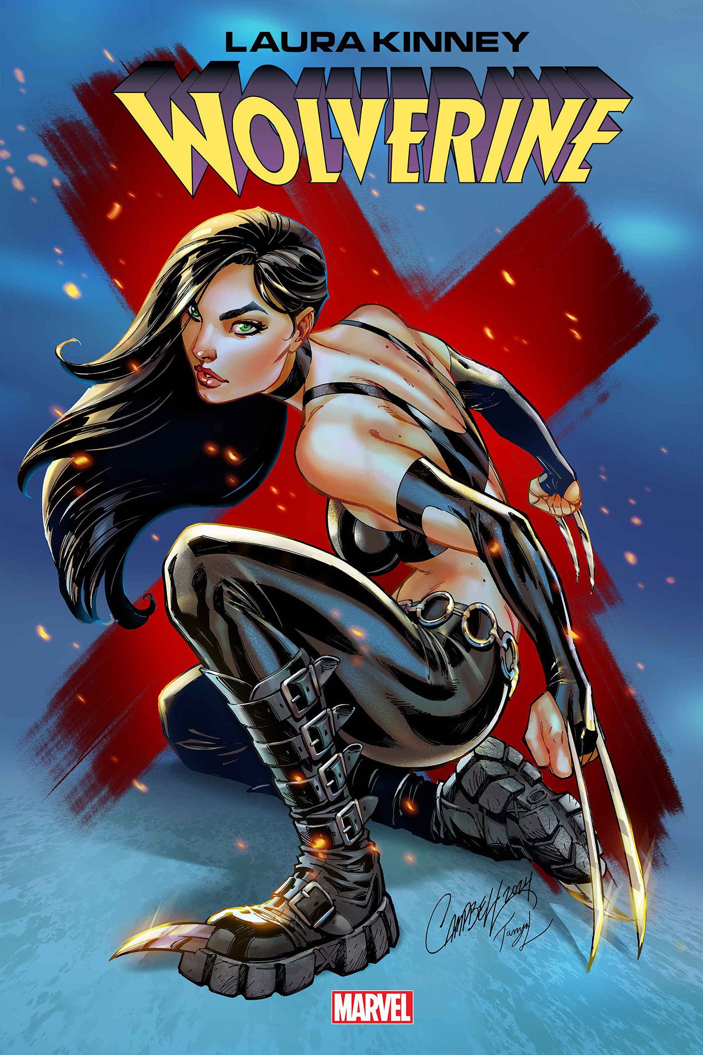 LAURA KINNEY: WOLVERINE #1 J. SCOTT CAMPBELL VARIANT - Release Date: 12/11/24