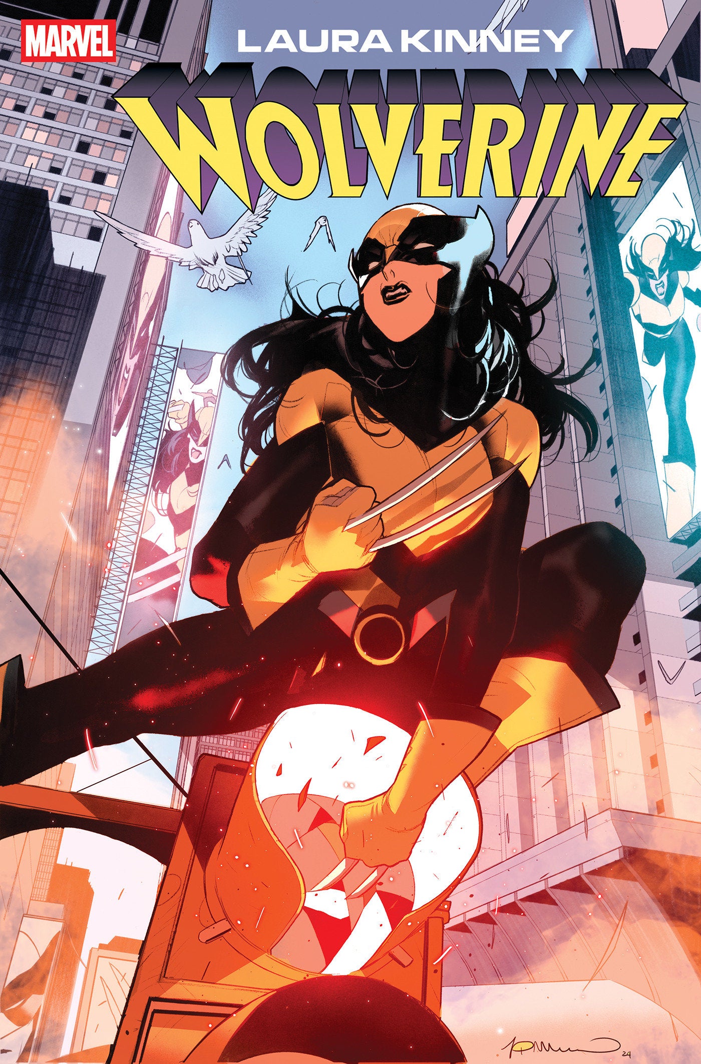 LAURA KINNEY: WOLVERINE #6 SIMONE DI MEO X-23 VARIANT - Release Date: 5/7/25