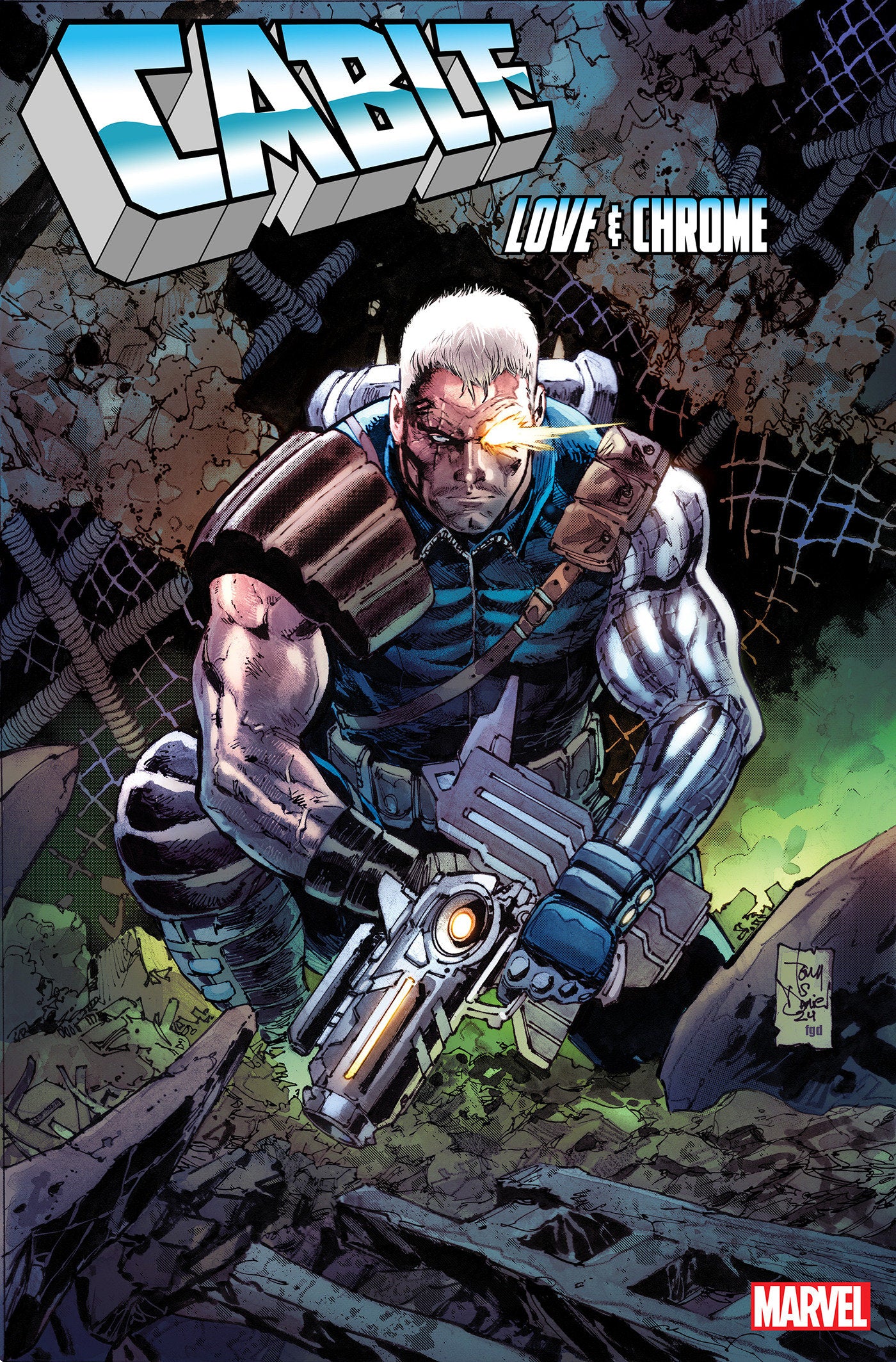 CABLE: LOVE AND CHROME #2 TONY DANIEL VARIANT - Release Date: 2/12/25