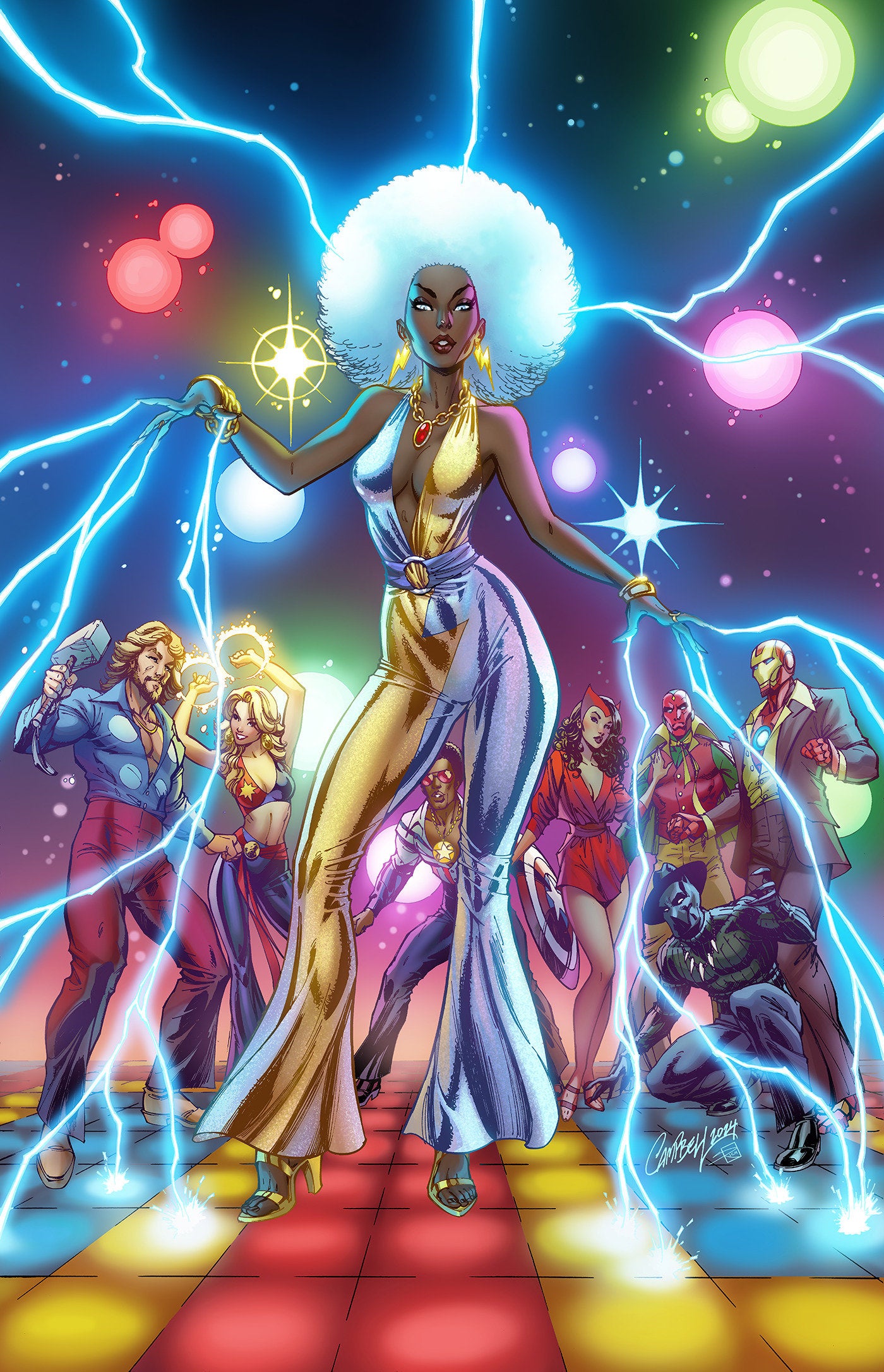 1:25 STORM #1 J. SCOTT CAMPBELL RATIO VIRGIN 2ND PRINTING VARIANT - Release Date: 11/27/24