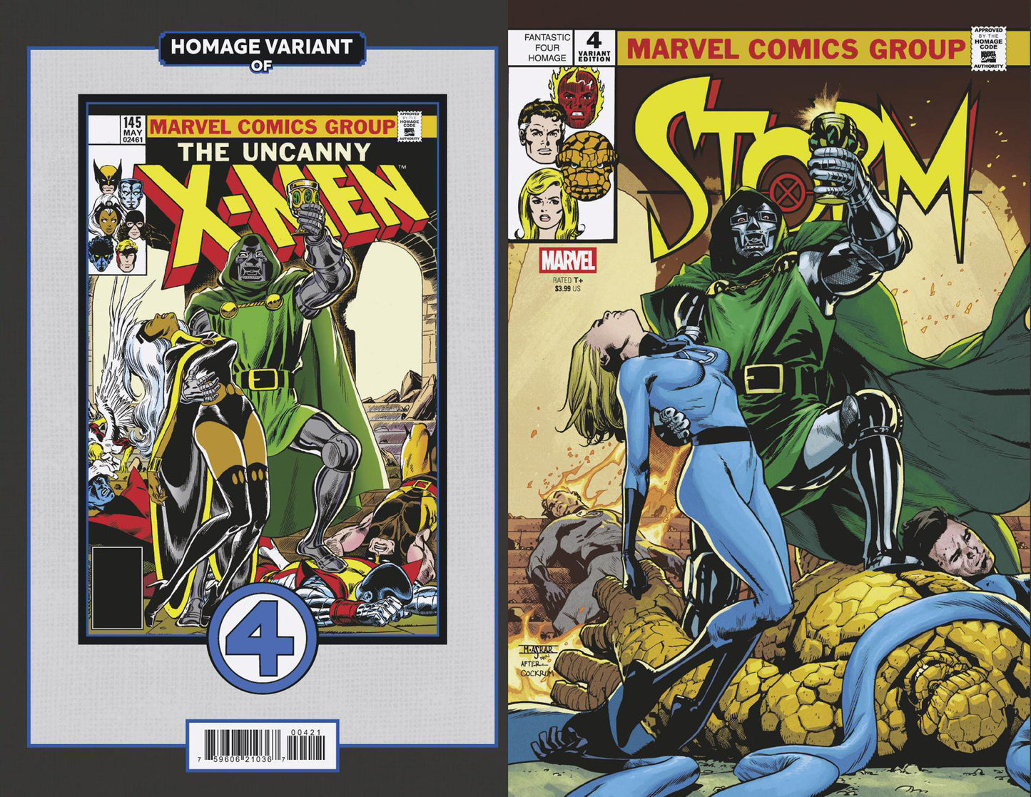 STORM #4 MAHMUD ASRAR FANTASTIC FOUR HOMAGE VARIANT - Release Date: 1/15/25