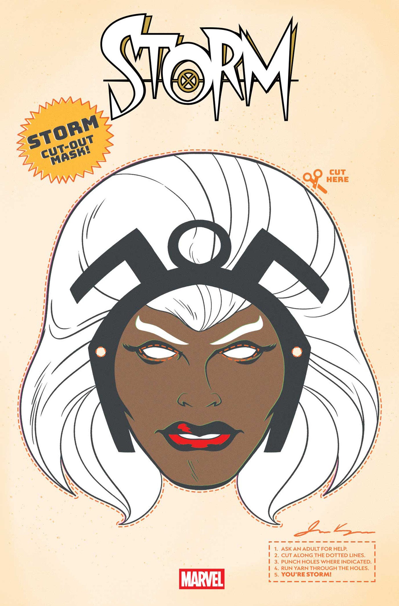 STORM #12 RETRO HALLOWEEN MASK VARIANT - 9/24/25 - Release Date: 9/24/25