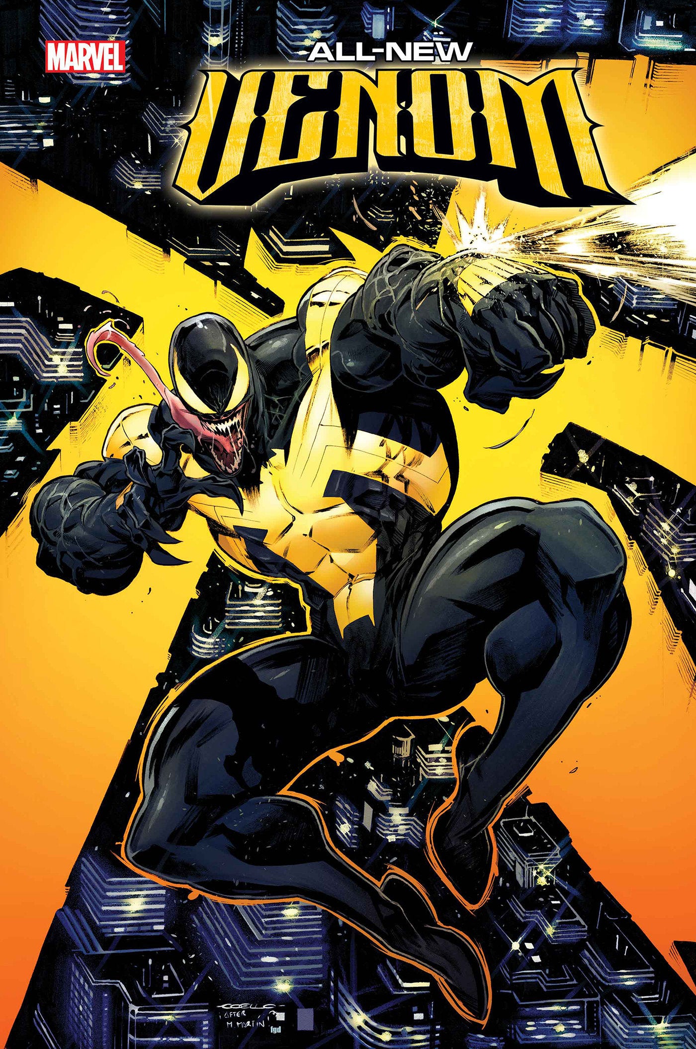 ALL-NEW VENOM #1 IBAN COELLO GOLD FOIL VARIANT - Release Date: 12/4/24