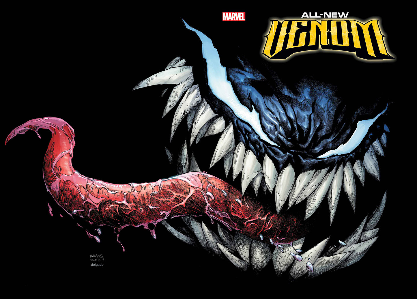 ALL-NEW VENOM #1 HUMBERTO RAMOS WRAPAROUND VARIANT - Release Date: 12/4/24