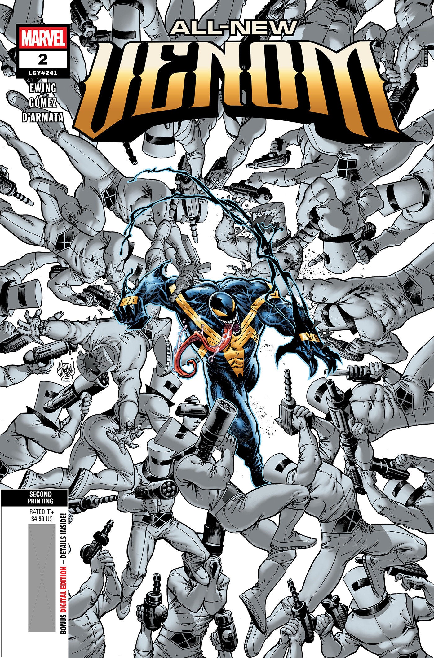 ALL-NEW VENOM #2 ADAM KUBERT 2ND PRINTING VARIANT - Release Date: 2/19/25