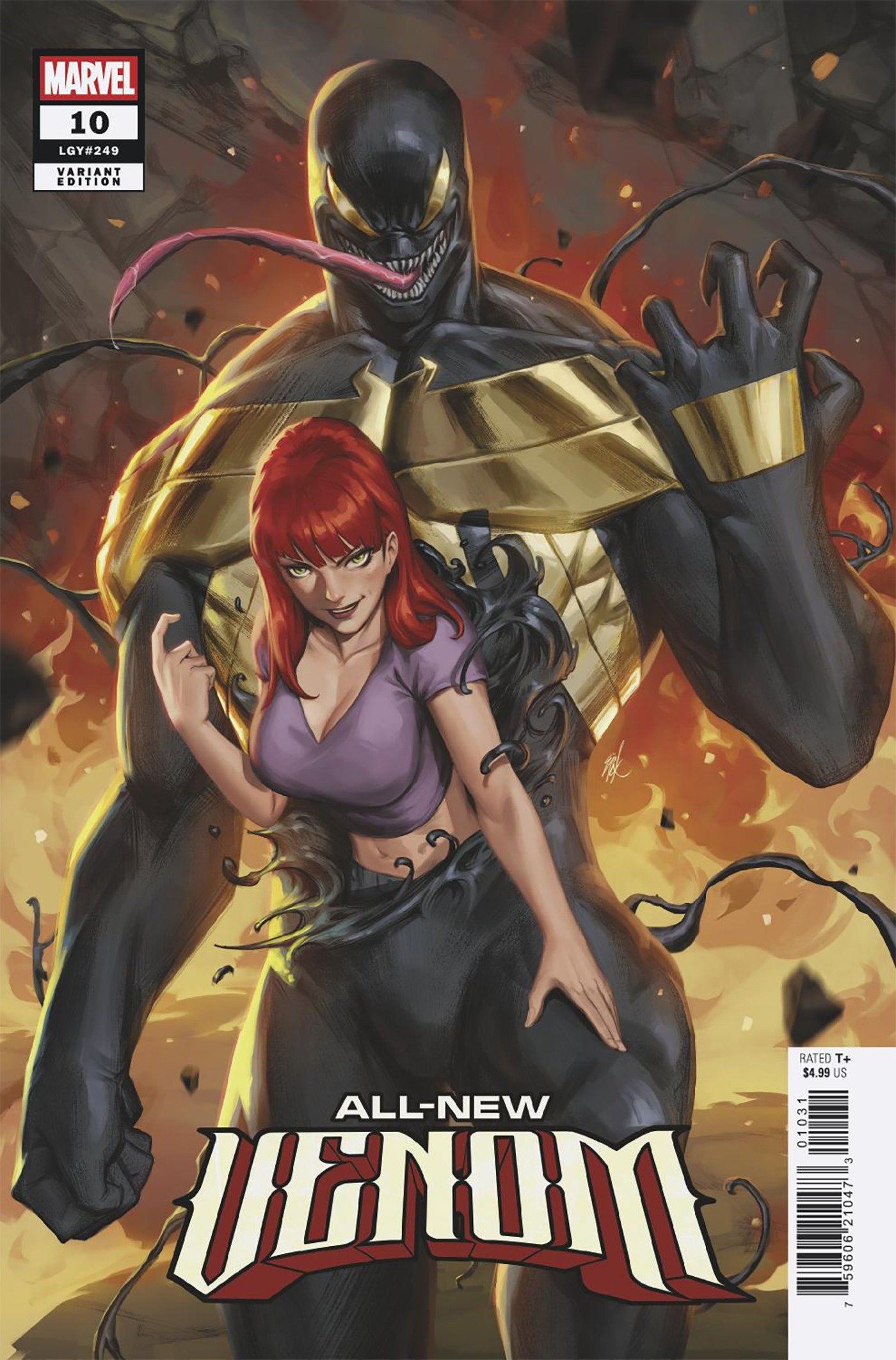 ALL-NEW VENOM #10 EJIKURE VENOM VARIANT - 9/3/25 - Release Date: 9/3/25