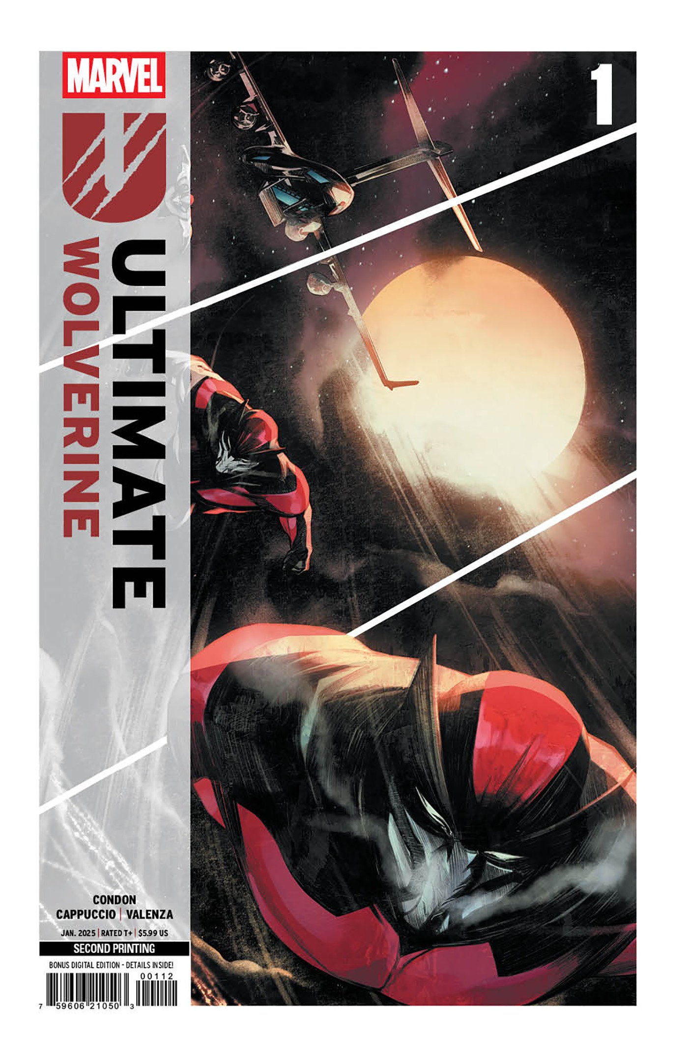 ULTIMATE WOLVERINE #1 ALESSANDRO CAPPUCCIO 2ND PRINTING VARIANT - Release Date: 2/19/25