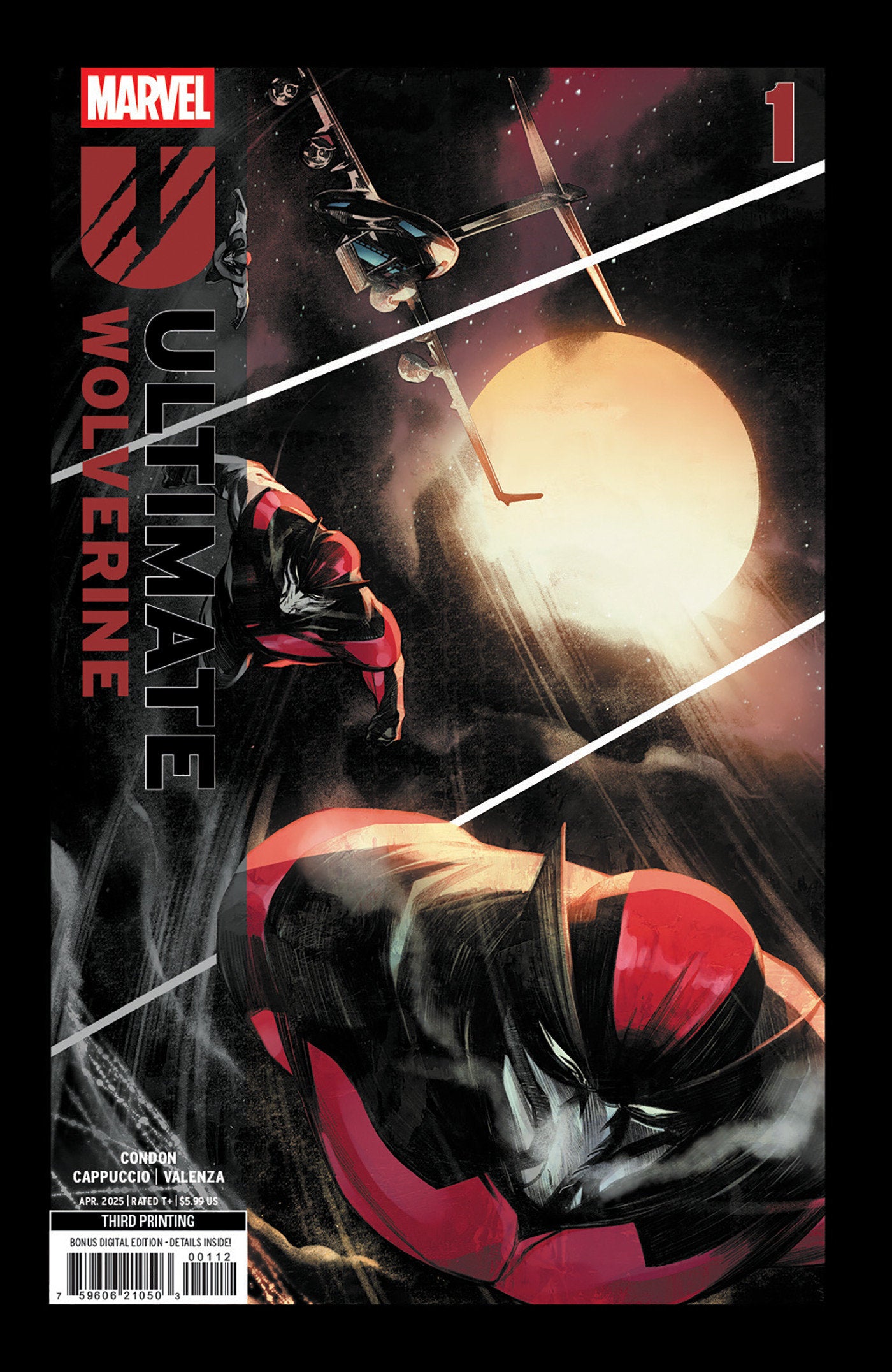 ULTIMATE WOLVERINE #1 ALESSANDRO CAPPUCCIO 3RD PRINTING VARIANT - Release Date: 04/02/2025