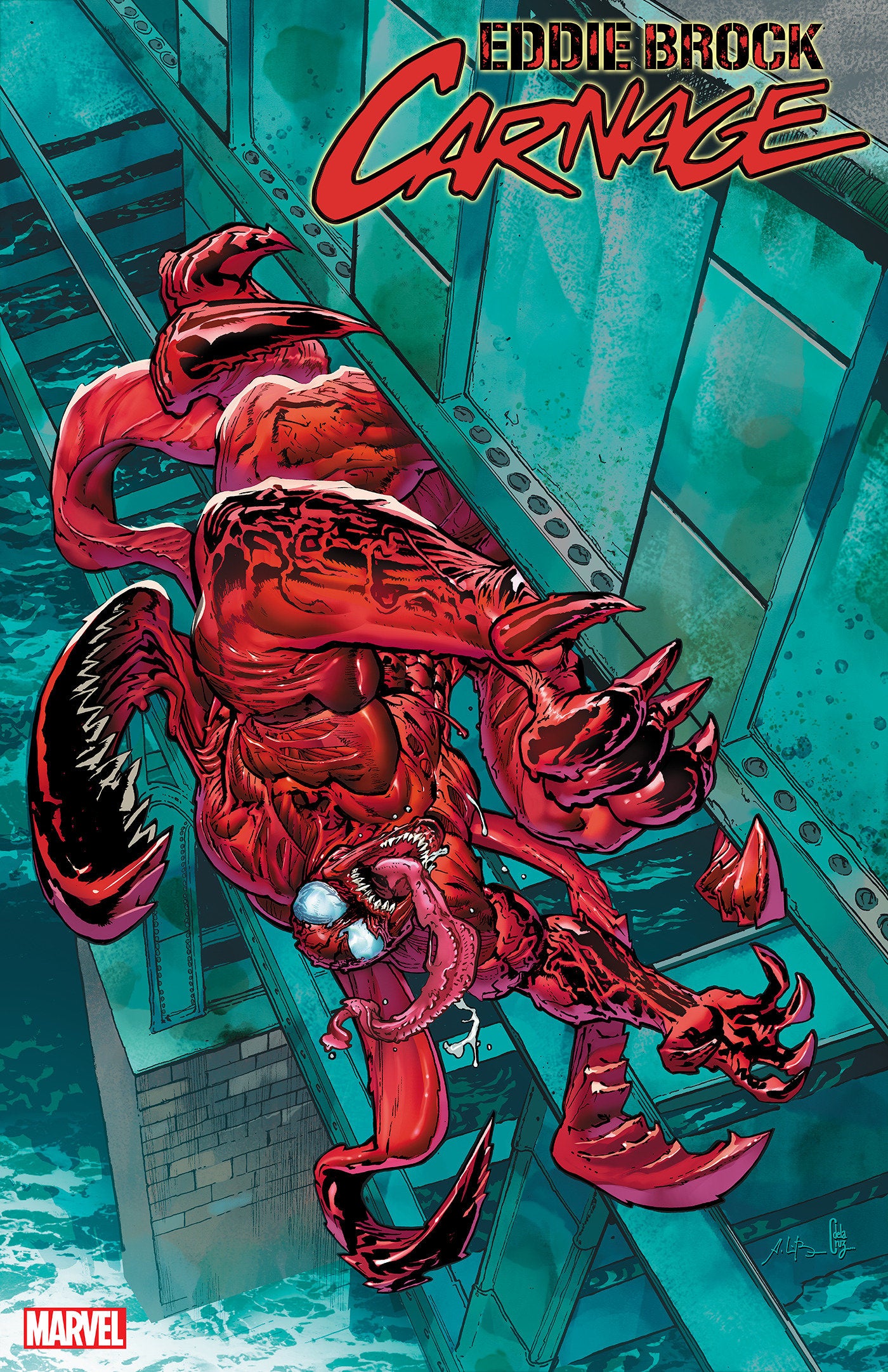 1:25 EDDIE BROCK: CARNAGE #1 ANDREI BRESSAN VARIANT - Release Date: 2/12/25