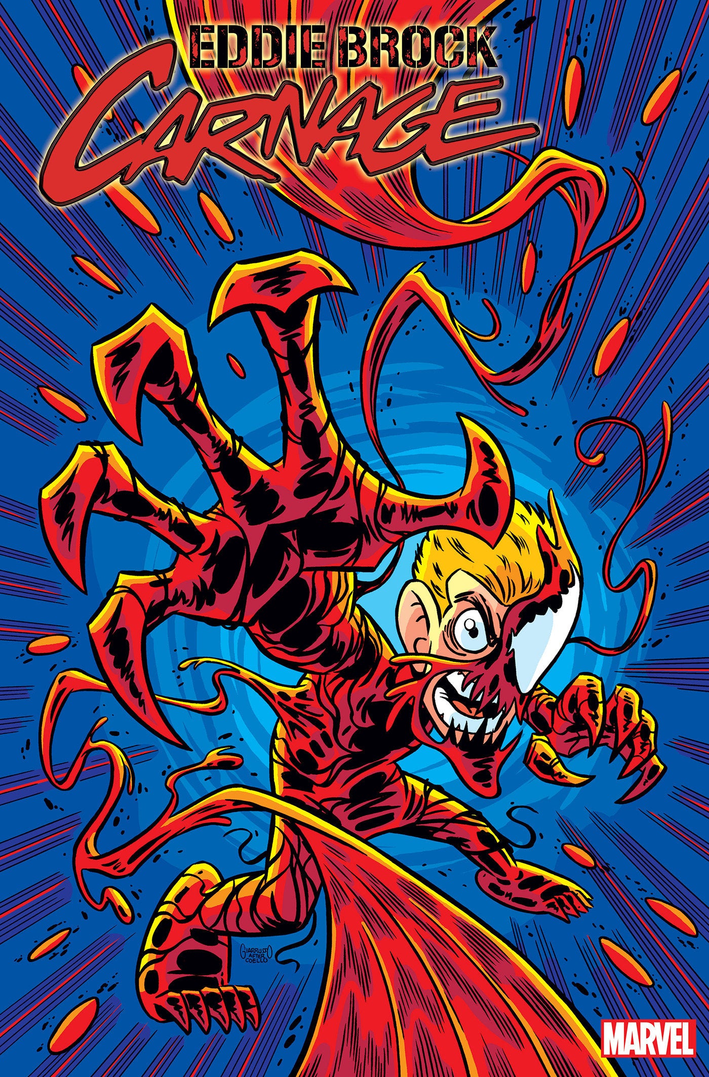 EDDIE BROCK: CARNAGE #1 CHRIS GIARRUSSO VARIANT - Release Date: 2/12/25