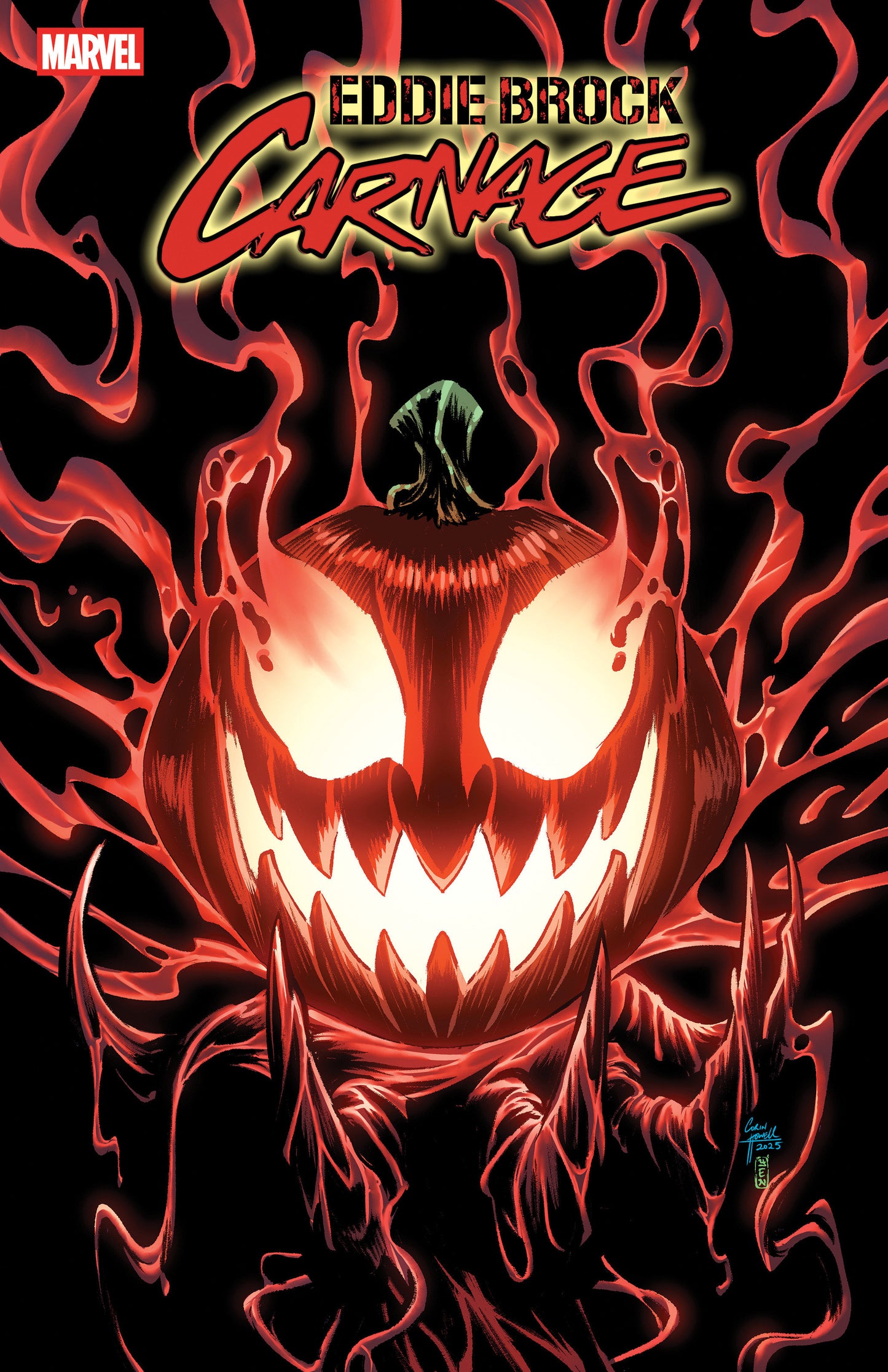 EDDIE BROCK: CARNAGE #9 CORIN HOWELL VARIANT ISBN: 75960621053400931 - Release Date: 10/8/25