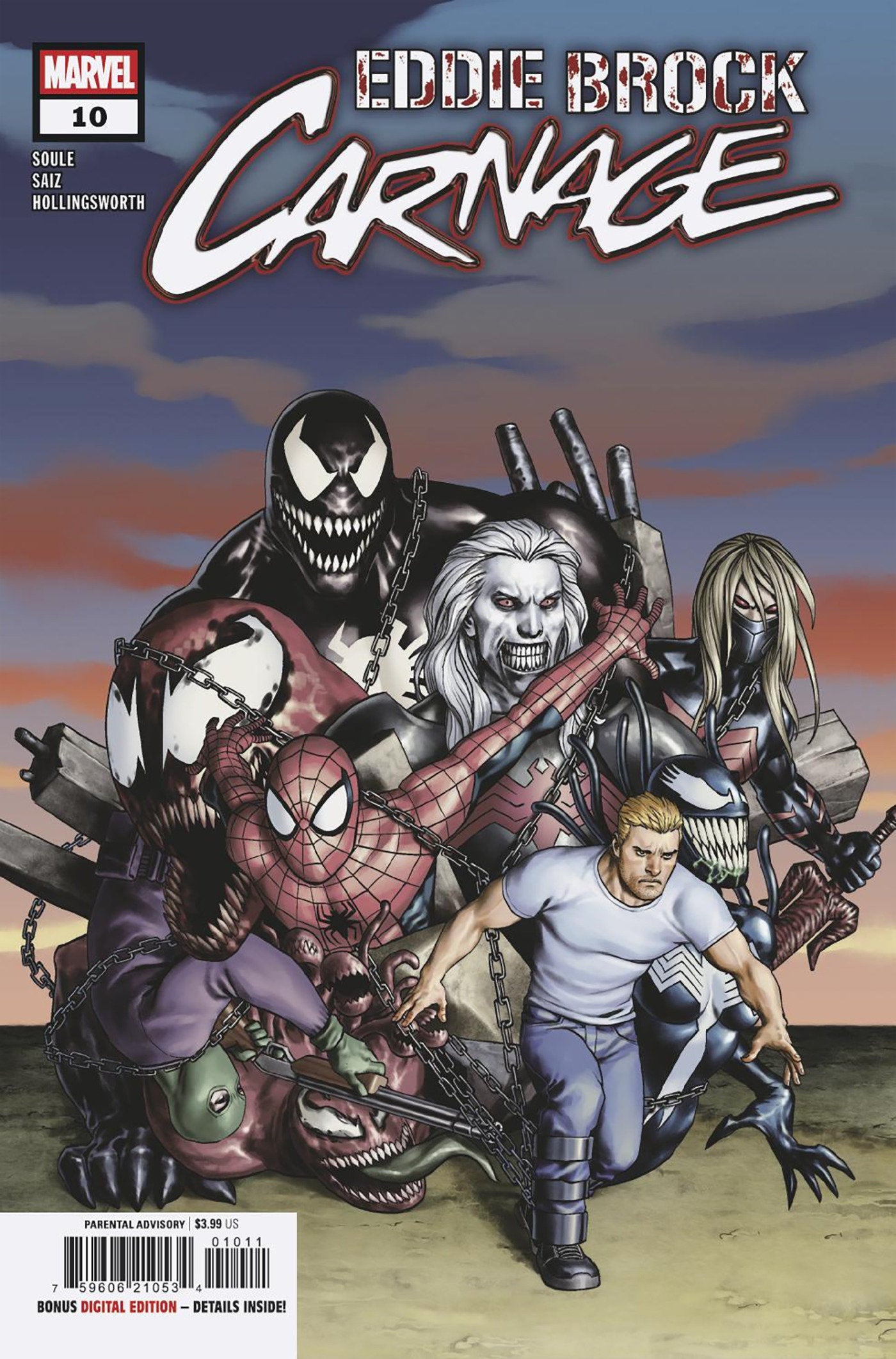 EDDIE BROCK: CARNAGE #10 ISBN: 75960621053401011 - Release Date: 11/12/25