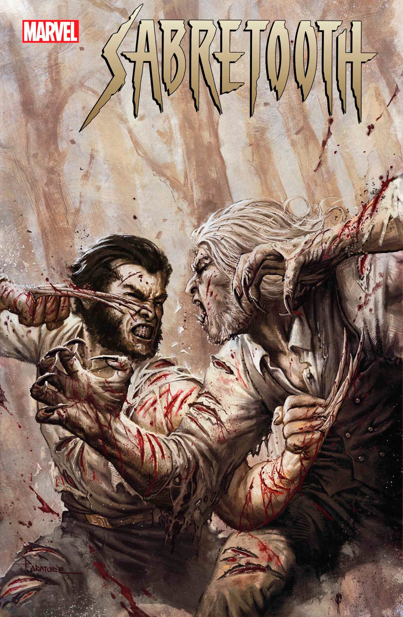 SABRETOOTH: THE DEAD DON'T TALK #1 DAVIDE PARATORE VARIANT - Release Date: 12/25/24