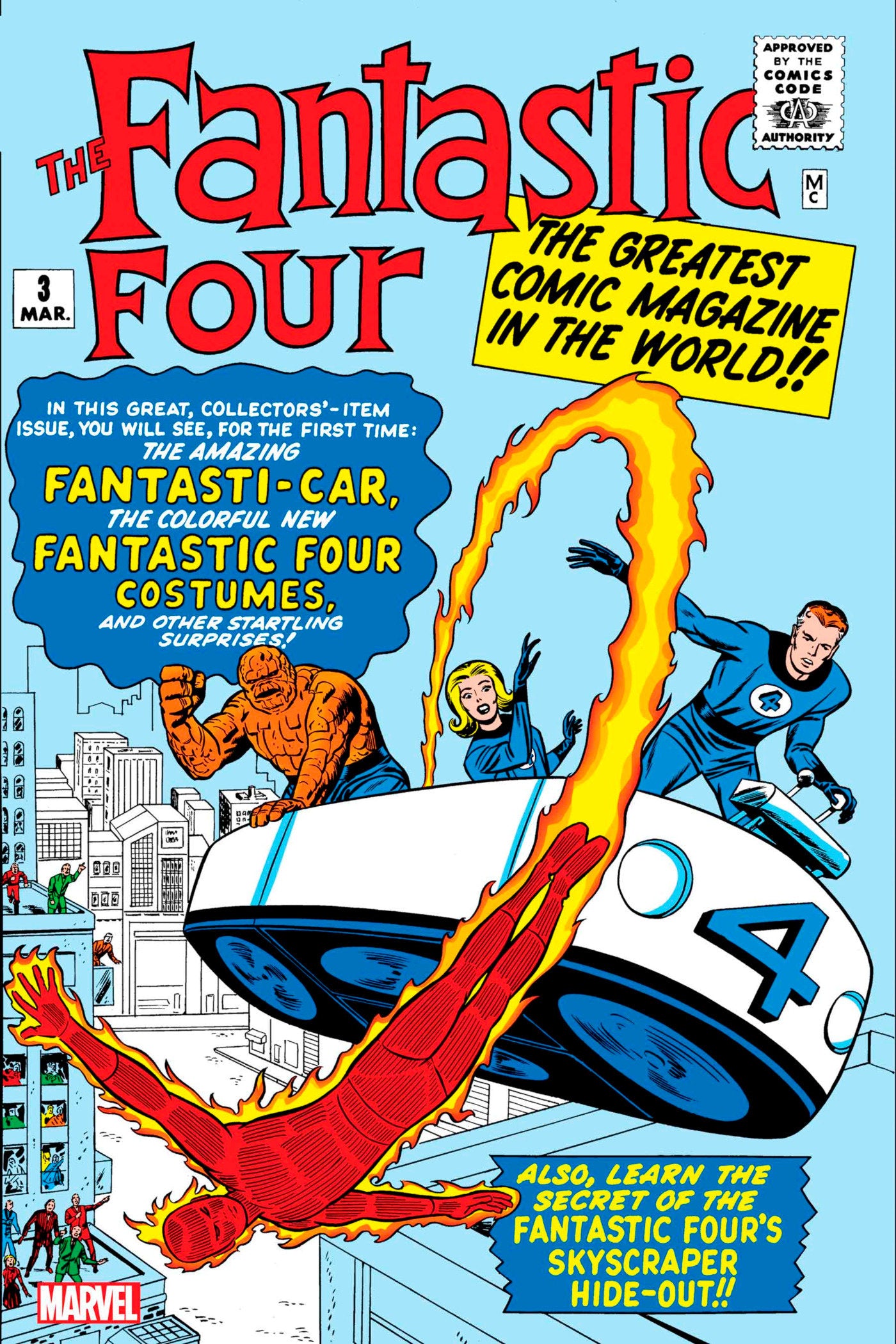 FANTASTIC FOUR #3 FACSIMILE EDITION - Release Date: 3/19/25