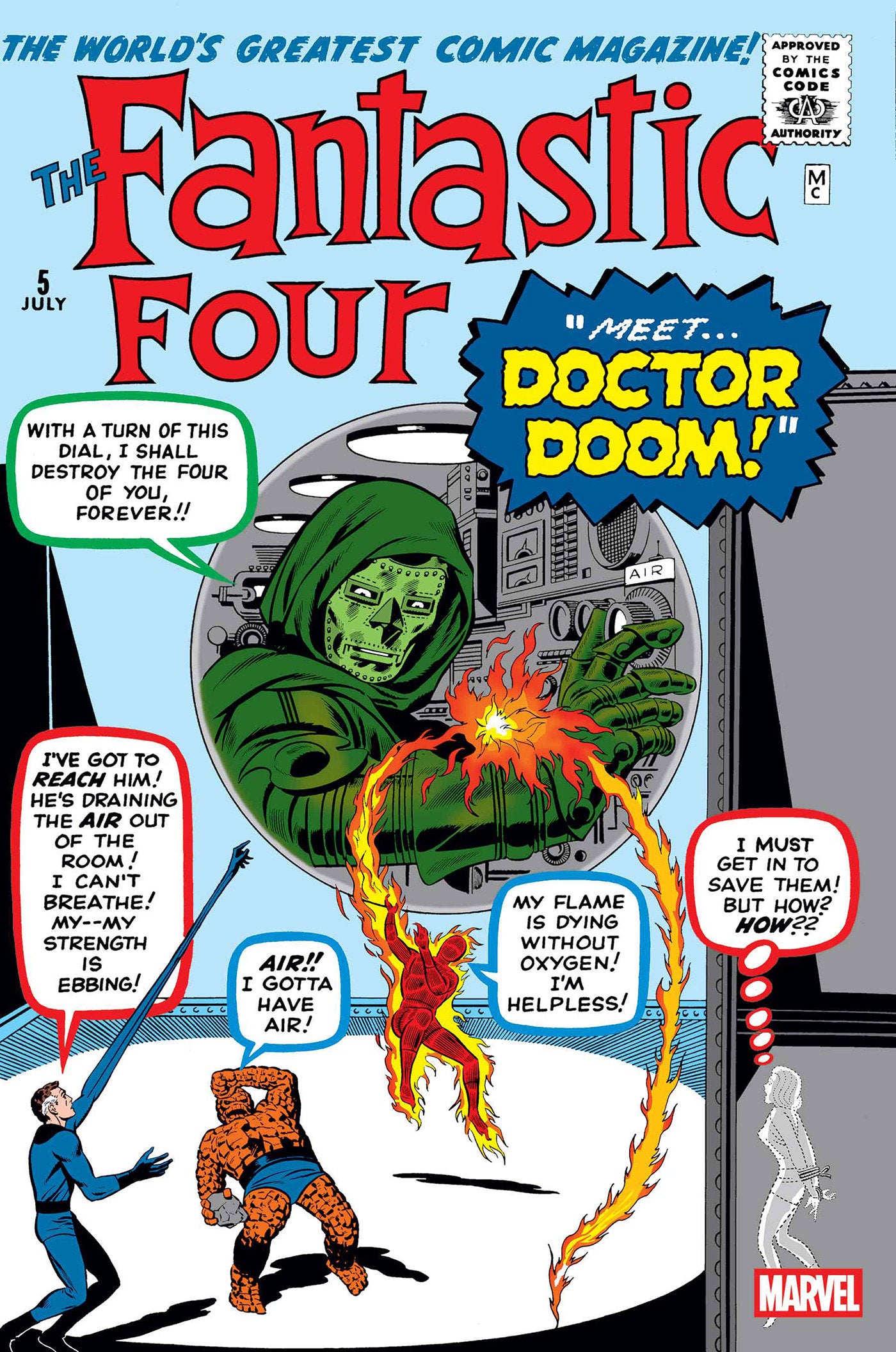 FANTASTIC FOUR #5 FACSIMILE EDITION FOIL VARIANT - Release Date: 5/14/25