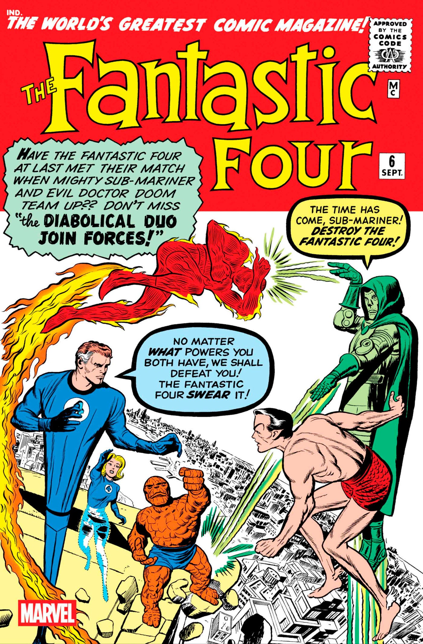 FANTASTIC FOUR #6 FACSIMILE EDITION - Release Date: 06/11/2025