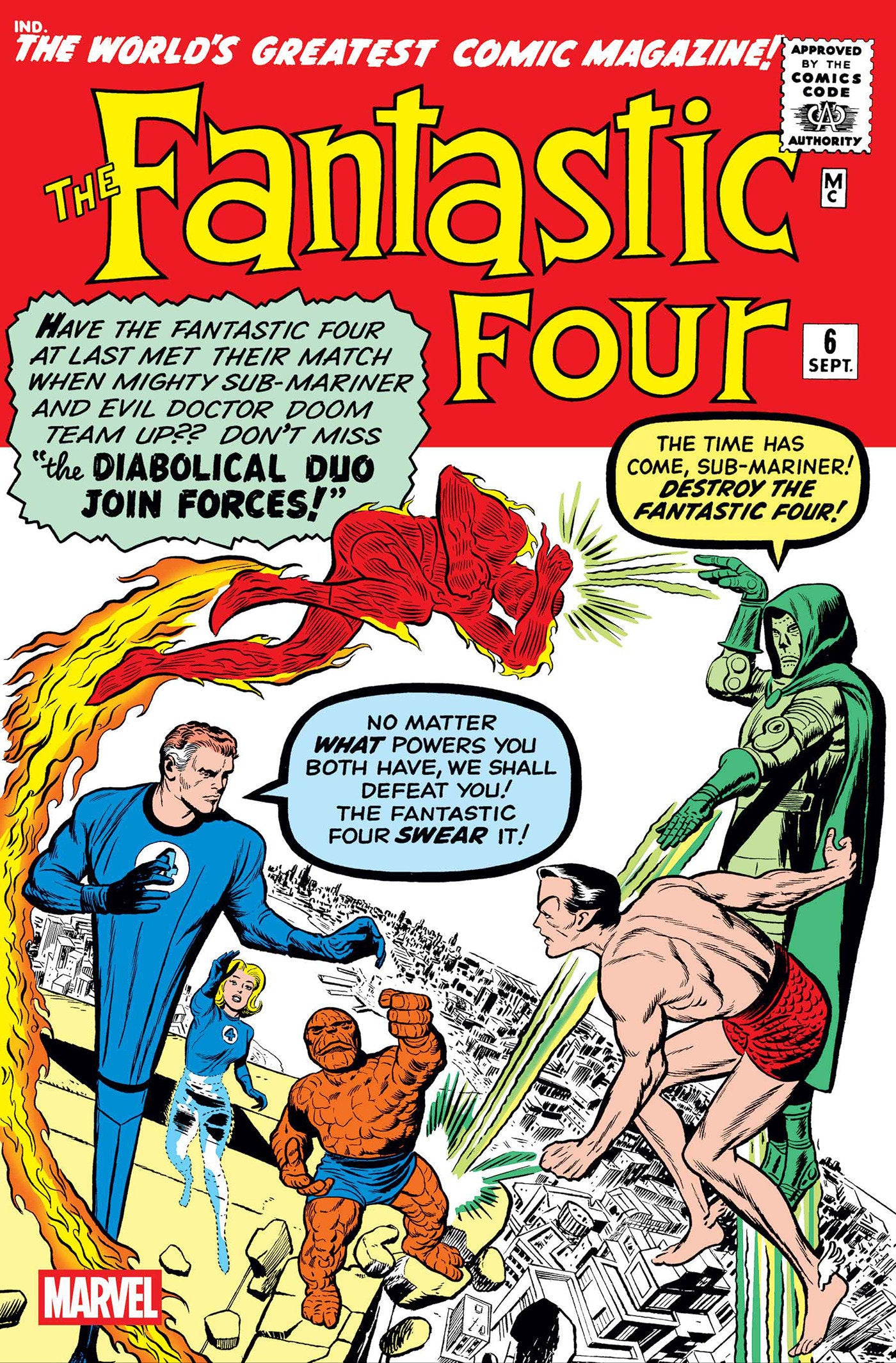 FANTASTIC FOUR #6 FACSIMILE EDITION FOIL VARIANT - Release Date: 06/11/2025